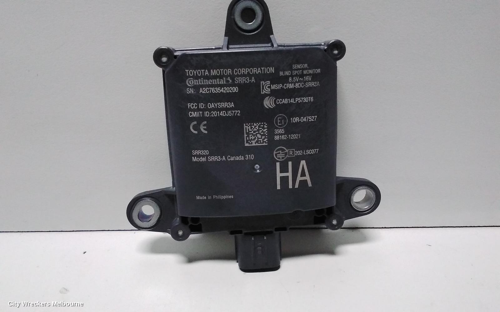 TOYOTA COROLLA, E210, 07/2018 ONWARDS, LHR BLIND SPOT MODUEL: 71791 - Image 3