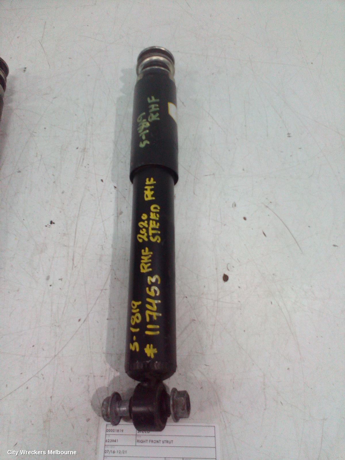 GREAT WALL STEED RIGHT FRONT STRUT, 07/2016 - 12/2021 - Image 1