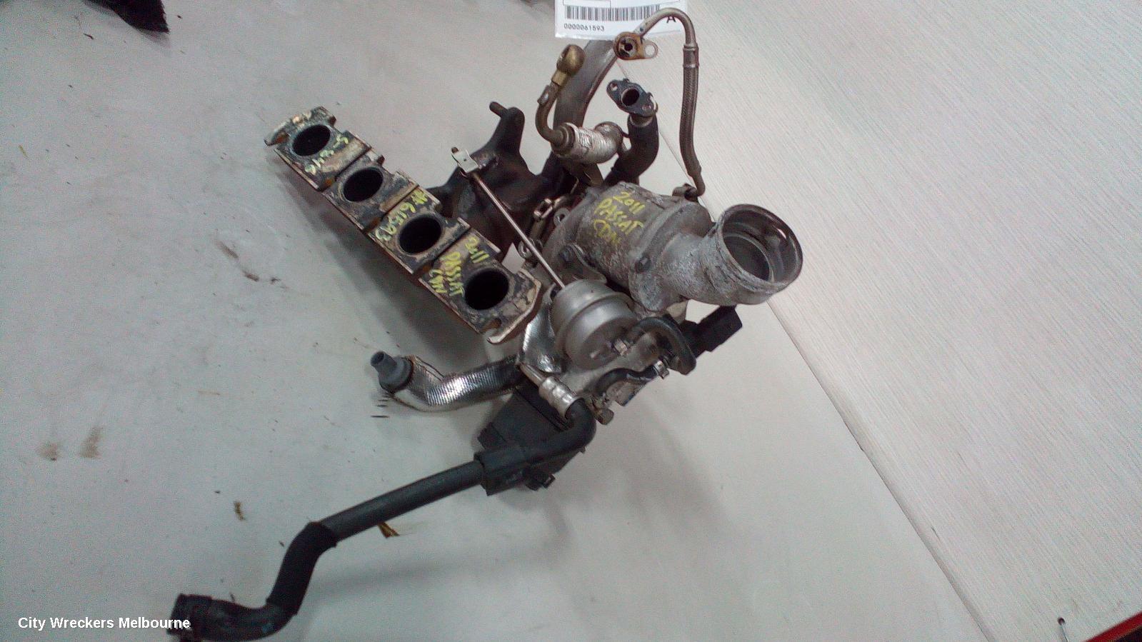 VOLKSWAGEN PASSAT TURBO SUPERCHARGER, PETROL, 1.8, CDAA CODE, 3C/MK6 B7, 02/2010 - 05/2015 - Image 2