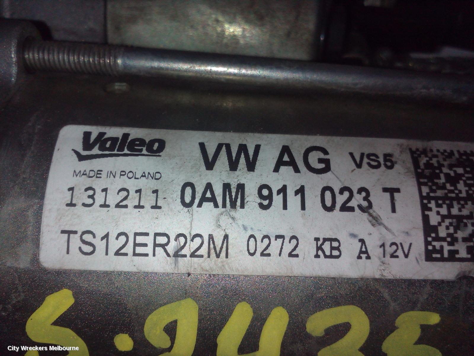 VOLKSWAGEN GOLF STARTER, PETROL, 1.4, GEN 6, 10/2008 - 01/2016 - Image 3
