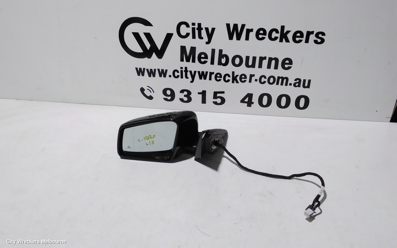 MERCEDES CLA CLASS LEFT DOOR MIRROR, C117/X117, COUPE/WAGON, W/ MEMORY TYPE, 01/2016 - 01/2019 - Image 1