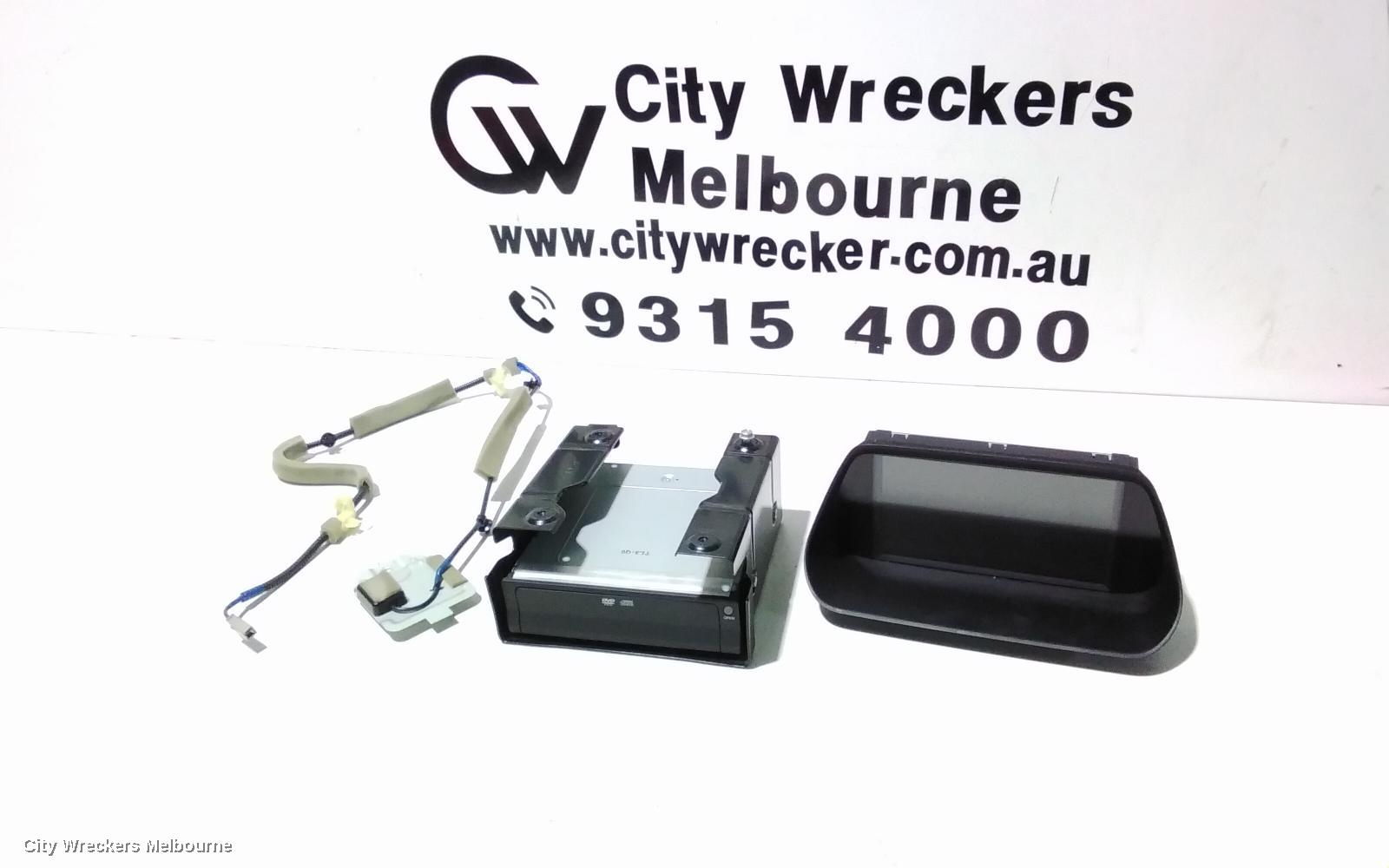 HONDA ACCORD RADIO/CD/DVD/SAT/TV, DISPLAY UNIT, SAT NAV TYPE, 8TH GEN, EURO (VIN JHMCU), 06/2008 - 12/2015 - Image 1