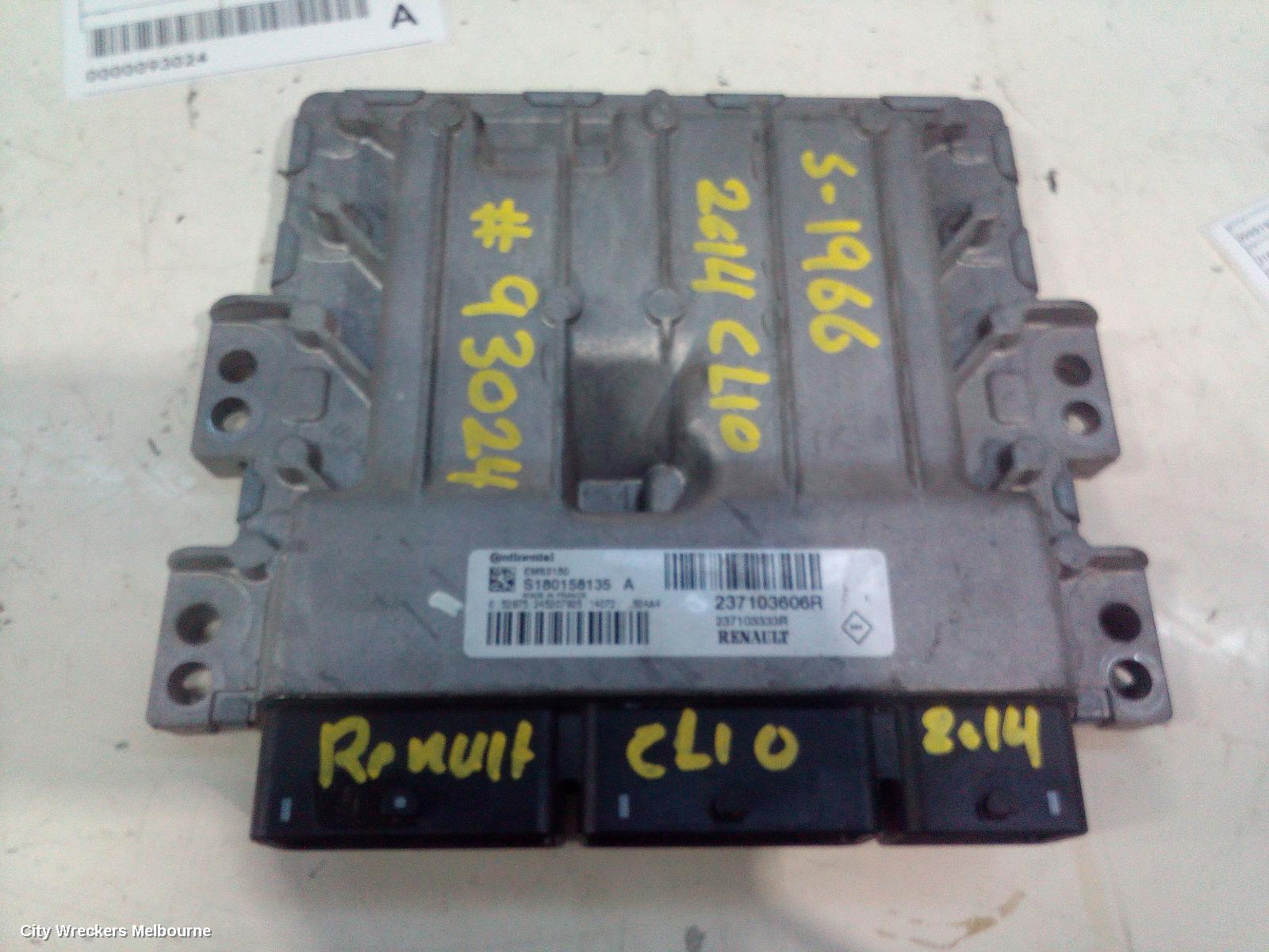 RENAULT CLIO ECU, ENGINE ECU, 1.2, H5F, TURBO, ECU ONLY, X98, 09/2013 - 10/2019 - Image 3