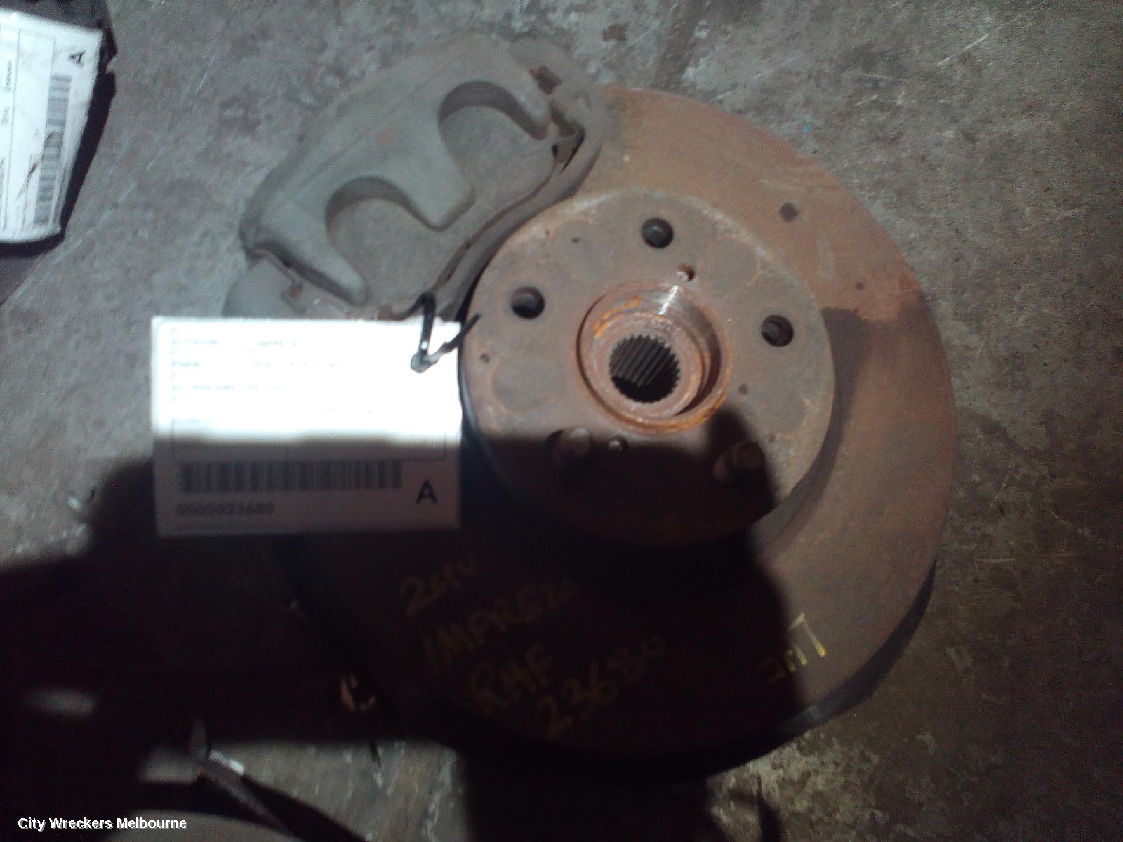 SUBARU IMPREZA RIGHT FRONT HUB ASSEMBLY, G3, NON WRX TYPE, 04/2007 - 11/2011 - Image 1