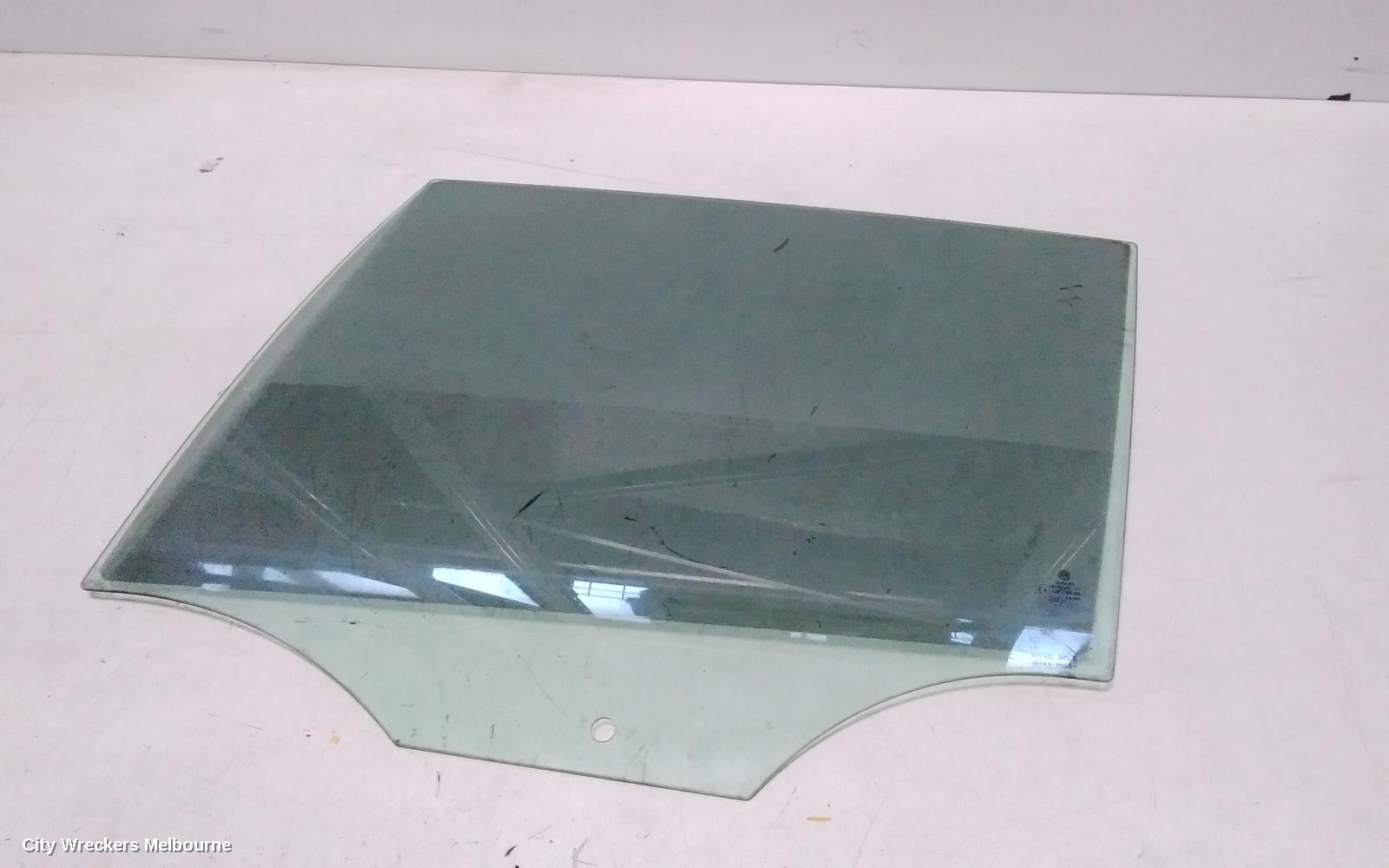 VOLKSWAGEN GOLF LEFT REAR DOOR WINDOW, GEN 6, 5DR HATCH, 10/2008 - 03/2013 - Image 1