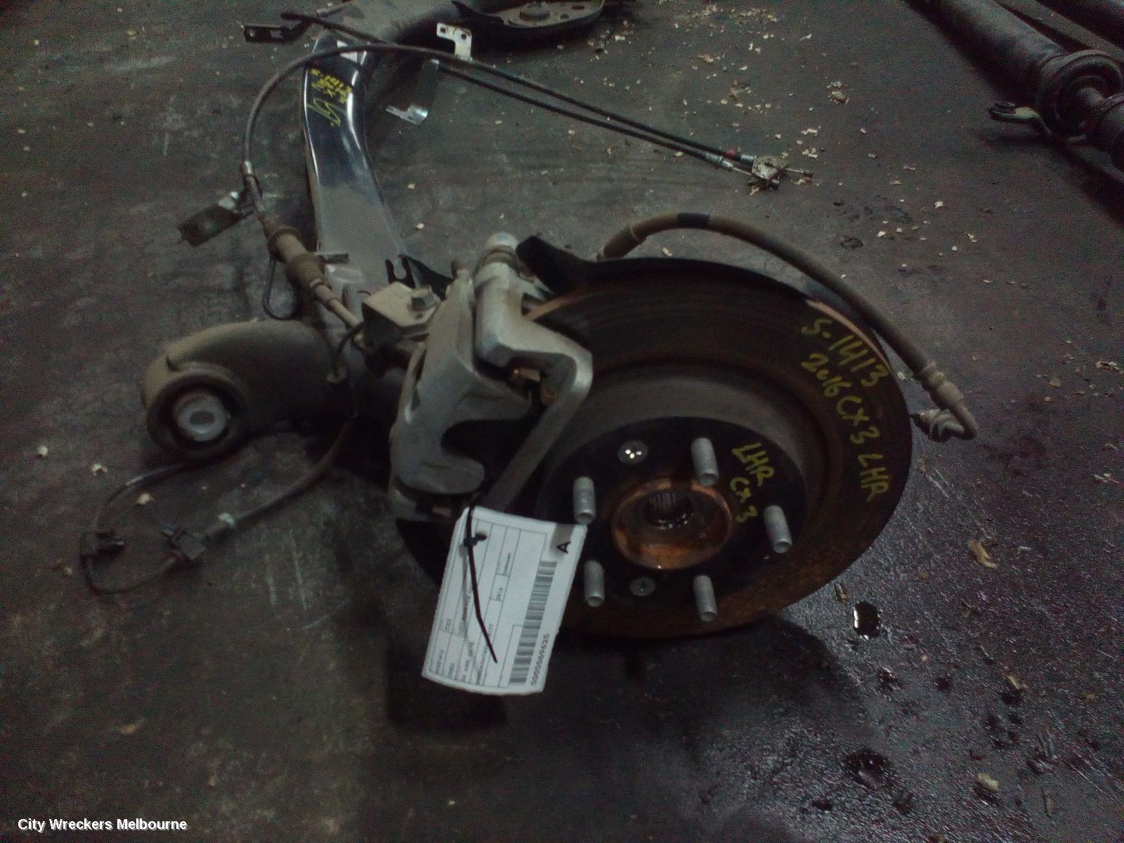 MAZDA CX3 LEFT REAR HUB ASSEMBLY, DK, AWD, 03/2015 ONWARDS - Image 1