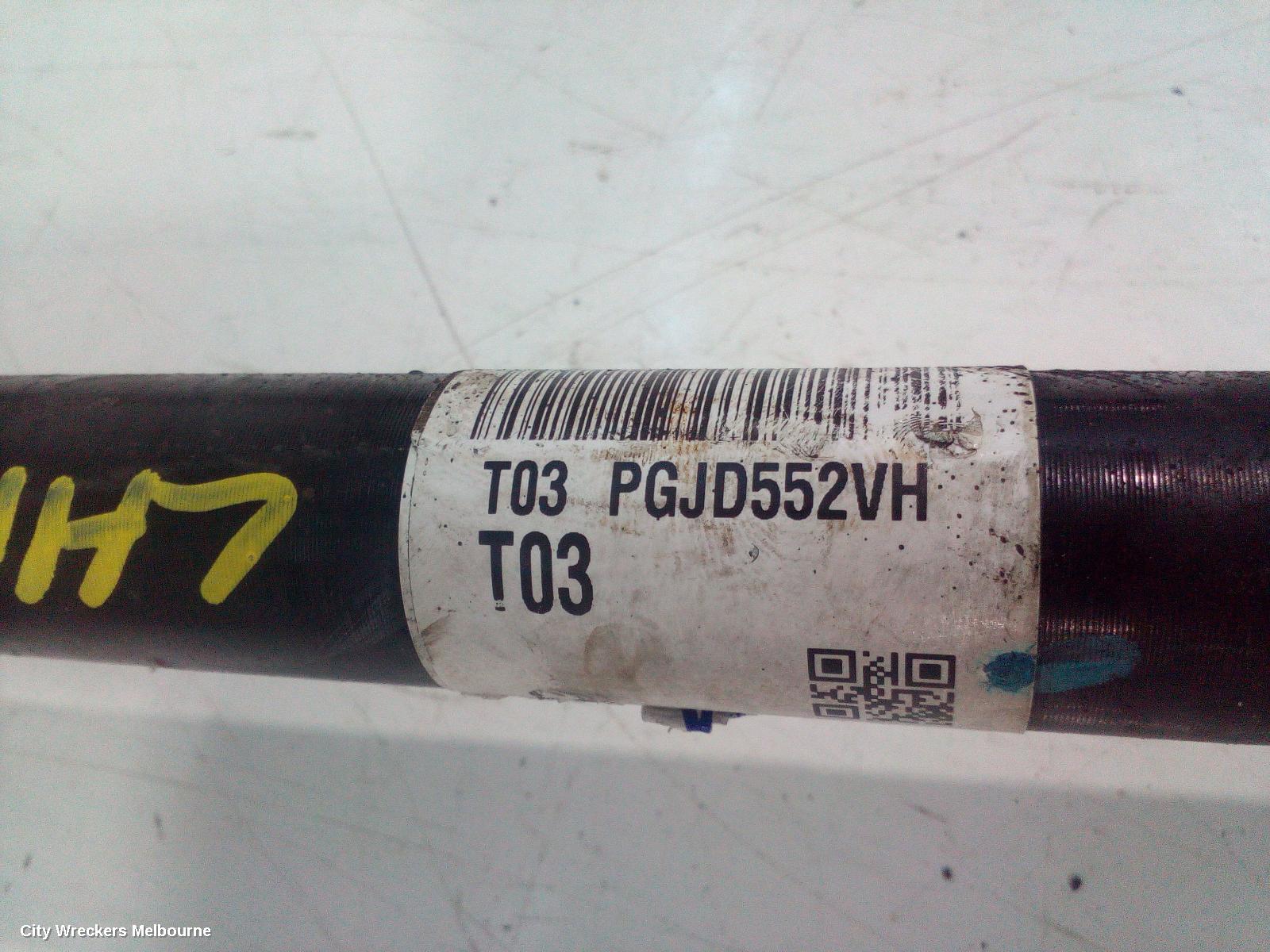 HYUNDAI TUCSON LEFT DRIVESHAFT, FRONT, 2.0, G4NA, PETROL, AUTO T/M, TL, 07/2015 - 01/2021 - Image 3