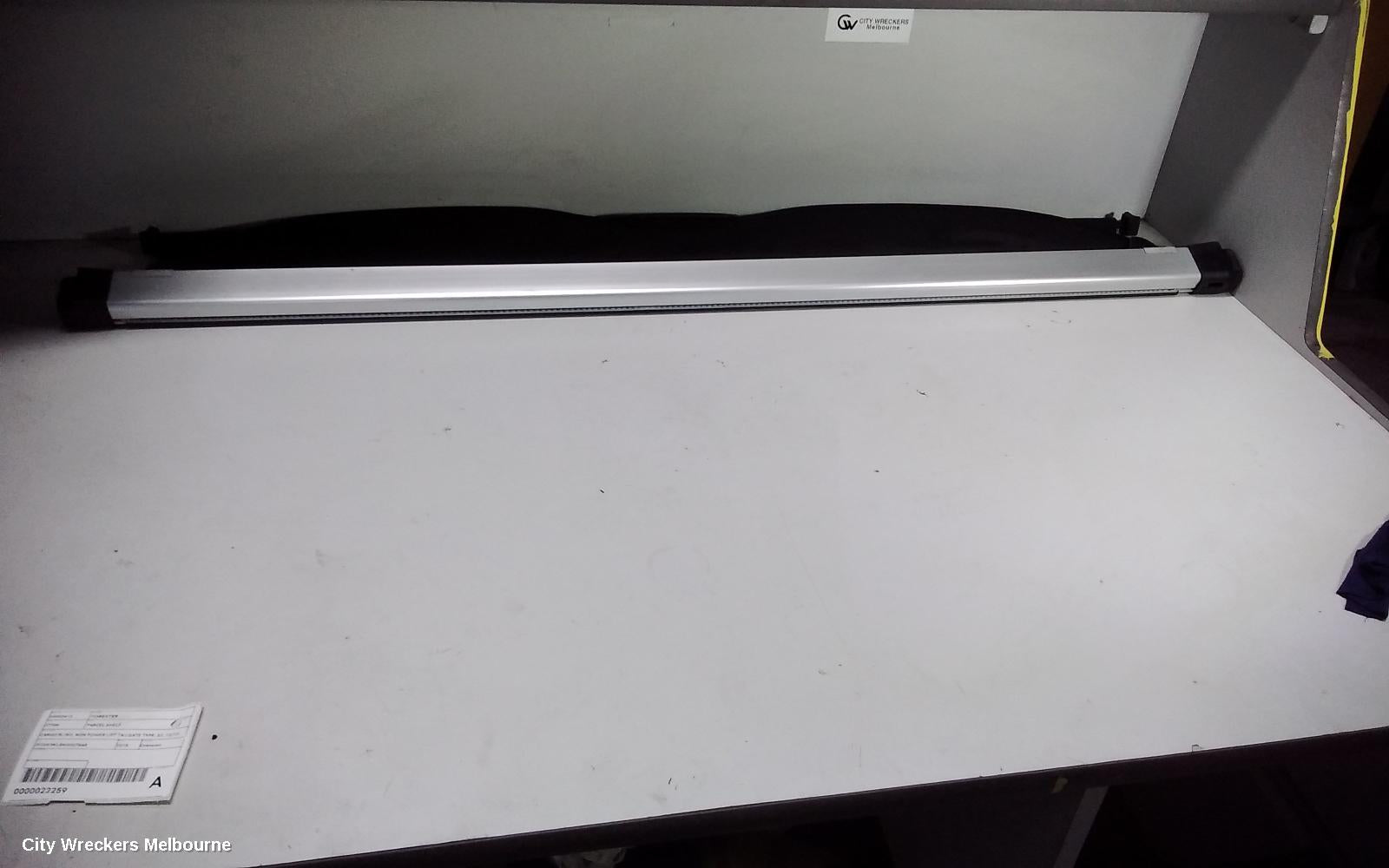 SUBARU FORESTER PARCEL SHELF CARGO BLIND, CARGO BLIND, NON POWER LIFT TAILGATE TYPE, SJ, 12/2012 - 08/2018 - Image 1