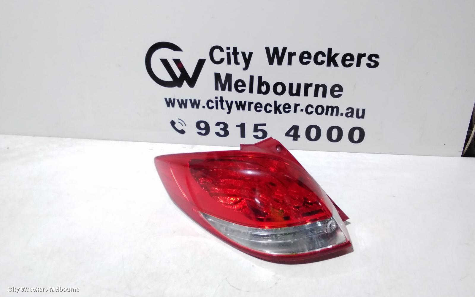 HYUNDAI VELOSTER LEFT TAILLIGHT, IN BODY, FS, LED TYPE, 12/2011 - 02/2018 - Image 1