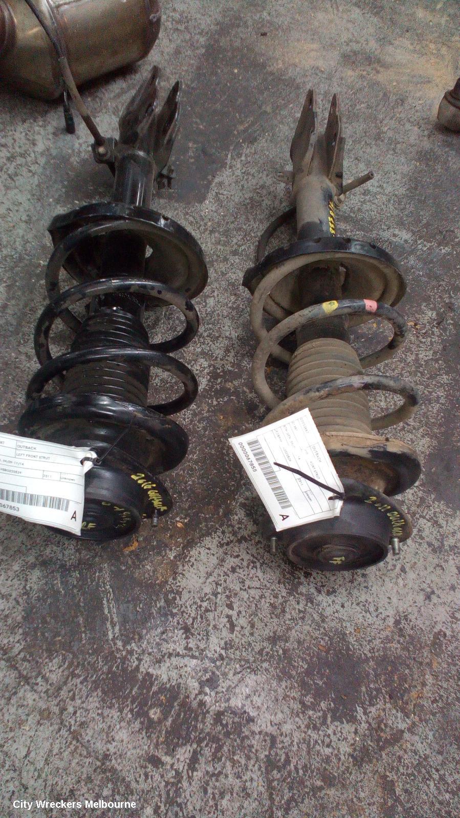 SUBARU OUTBACK LEFT FRONT STRUT, 5TH GEN, 09/2009 - 11/2014 - Image 2