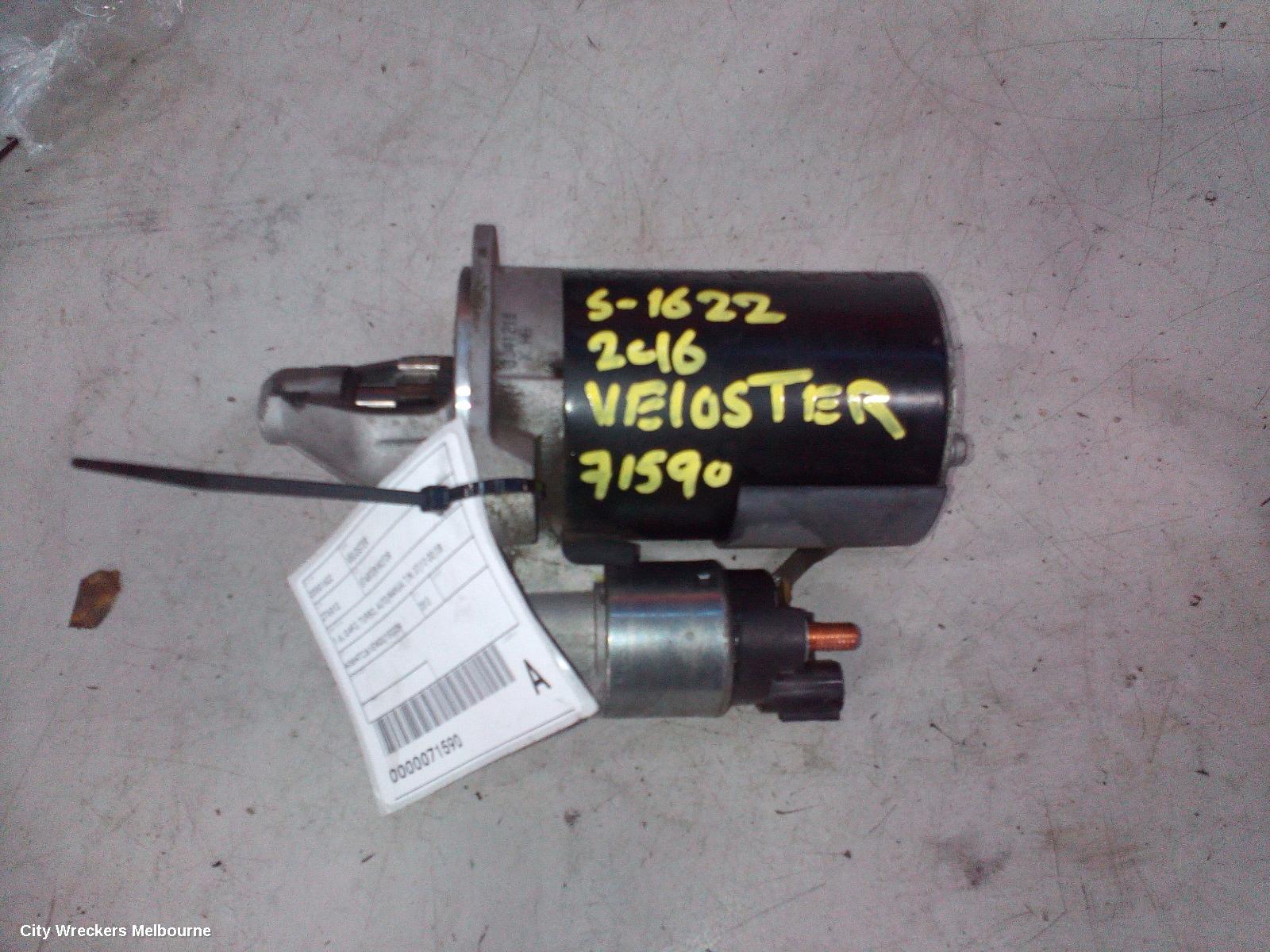 HYUNDAI VELOSTER STARTER, 1.6, G4FJ, TURBO, AUTO/MANUAL T/M, 07/2012 - 02/2018 - Image 3