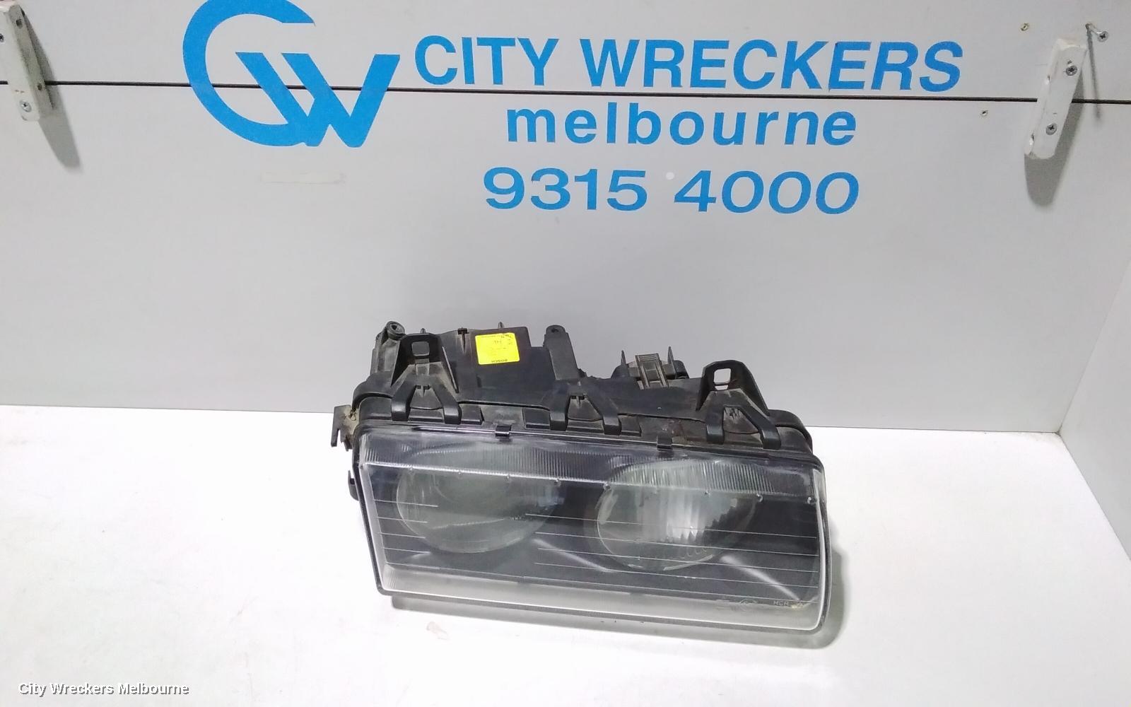 BMW 3 SERIES RIGHT HEADLAMP, +HEADLIGHT+ E36 CPE/SED (HAS PIMPLE) 11/1994 - 09/2000 - Image 1