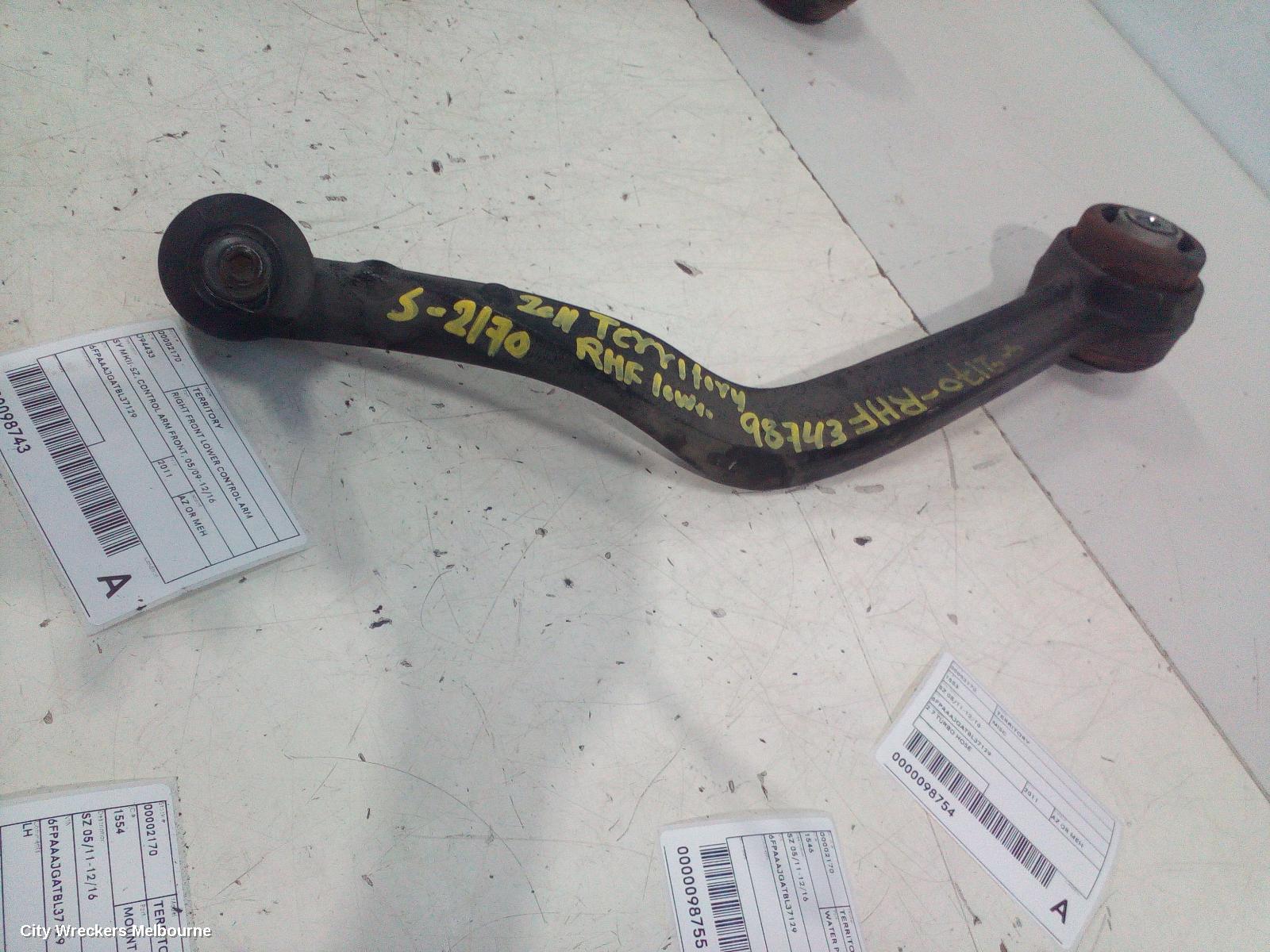 FORD TERRITORY RIGHT FRONT LOWER CONTROL ARM, SY MKII-SZ, CONTROL ARM FRONT, 05/2009 - 12/2016 - Image 2