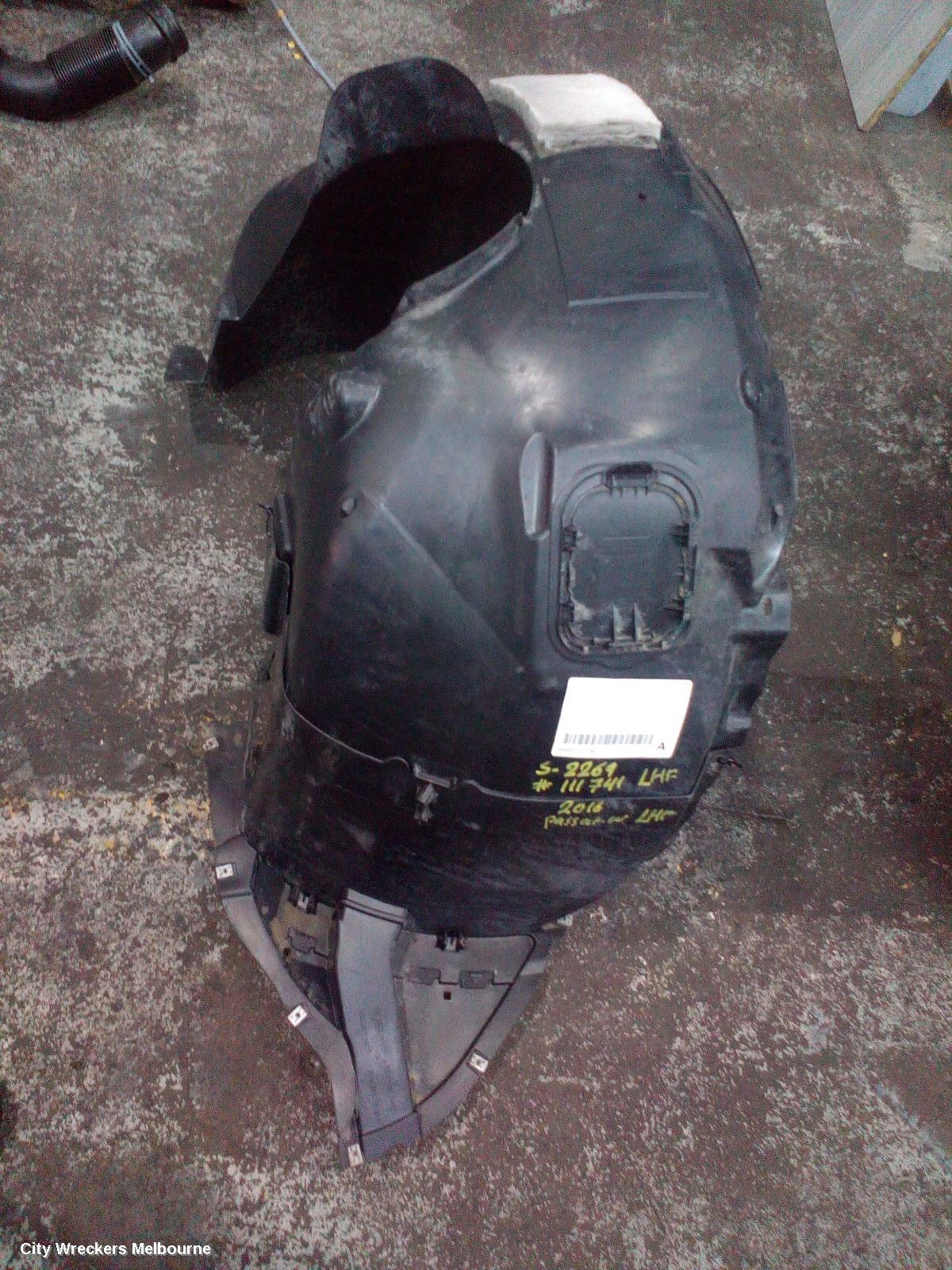 VOLKSWAGEN PASSAT LEFT GUARD LINER, B8/MK7, FRONT, 06/2015 - 05/2023 - Image 2