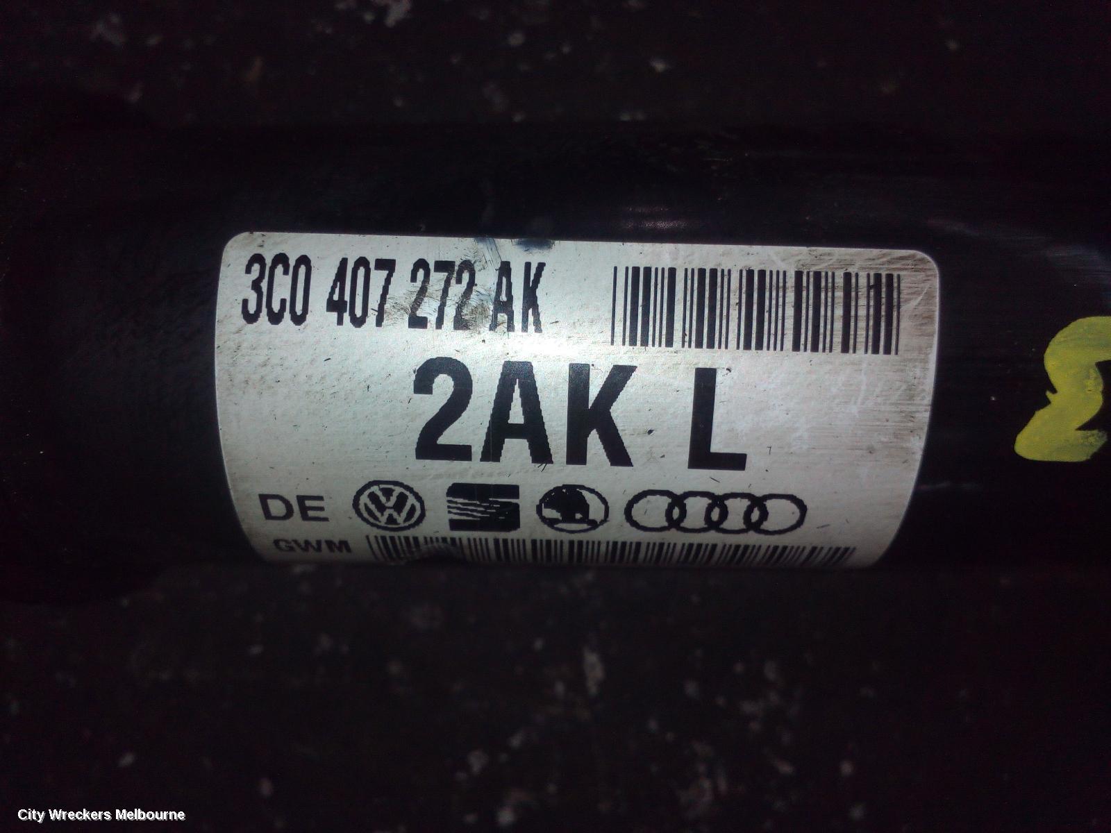 VOLKSWAGEN PASSAT RIGHT DRIVESHAFT, FRONT, DIESEL, 2.0, 125KW/130KW, 3C/MK6 B6-B7/3CC, 03/2006 - 12/2016 - Image 1