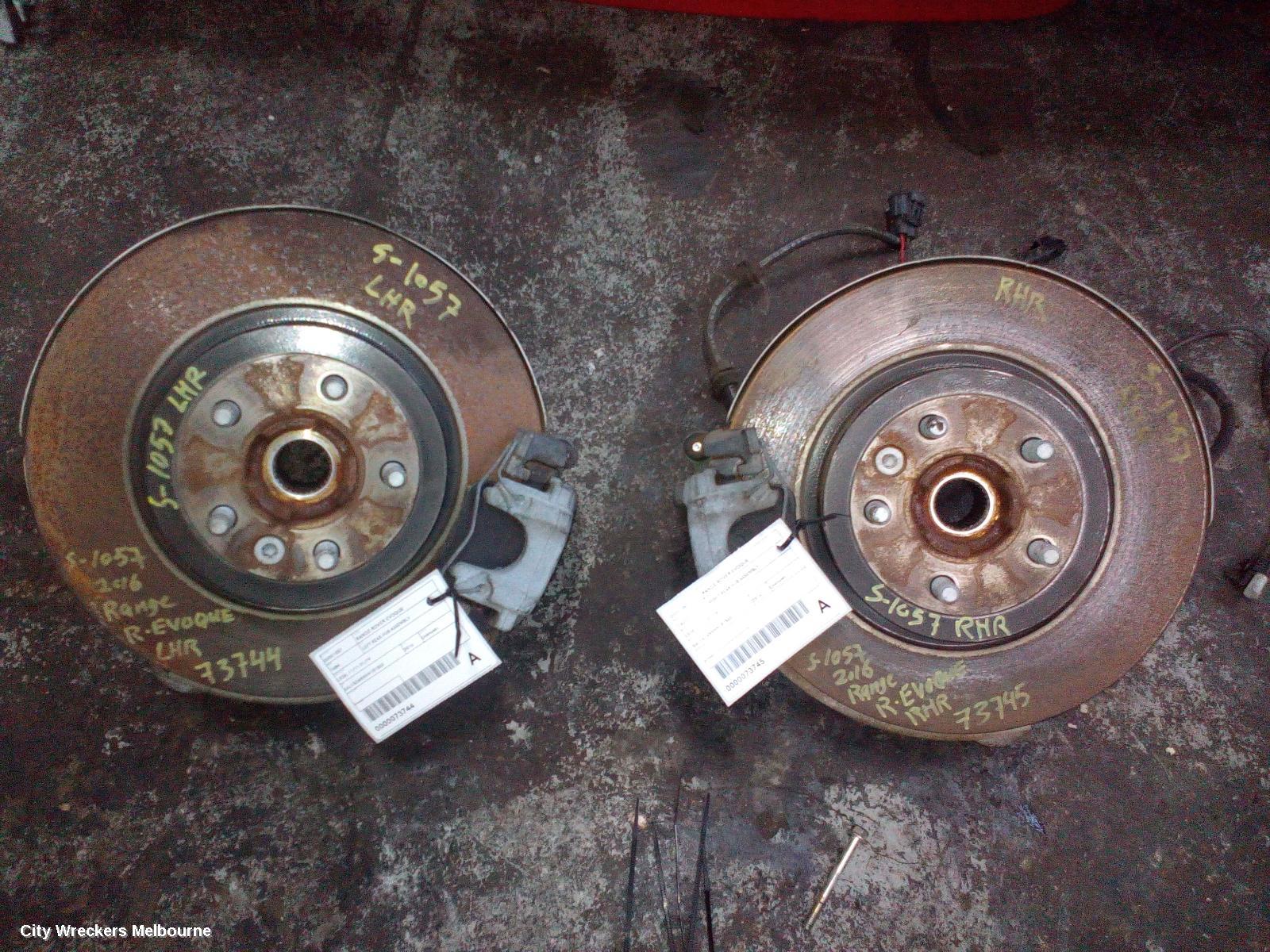 LAND ROVER RANGEROVER EVOQUE LEFT REAR HUB ASSEMBLY, L538, 11/2011 - 01/2019 - Image 2