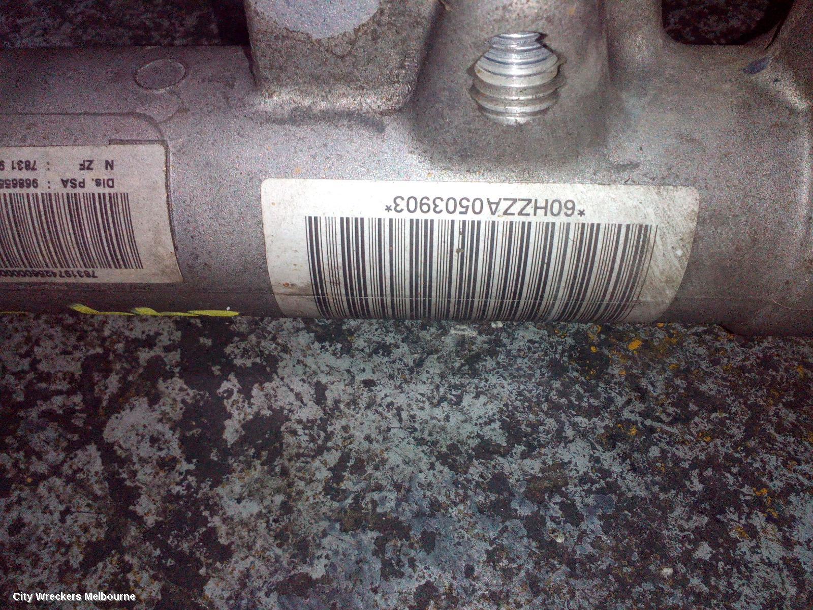 PEUGEOT 508 STEERING BOX/RACK, 07/2011 - 12/2017 - Image 3