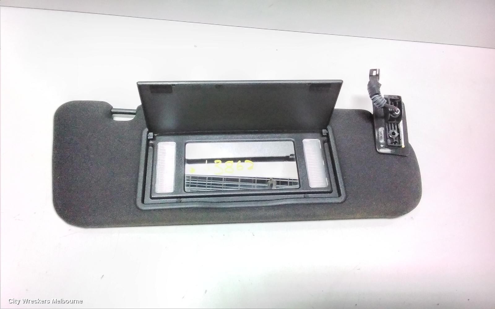 HOLDEN COMMODORE SUNVISOR, VE, RH SIDE, DARK GREY, 08/2006 - 04/2013 - Image 3