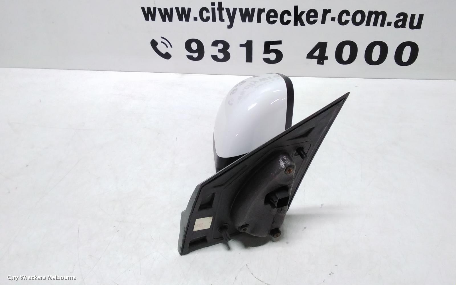 HOLDEN BARINA RIGHT DOOR MIRROR, TM, COLOUR CODED, 09/2011 - 12/2018 - Image 3