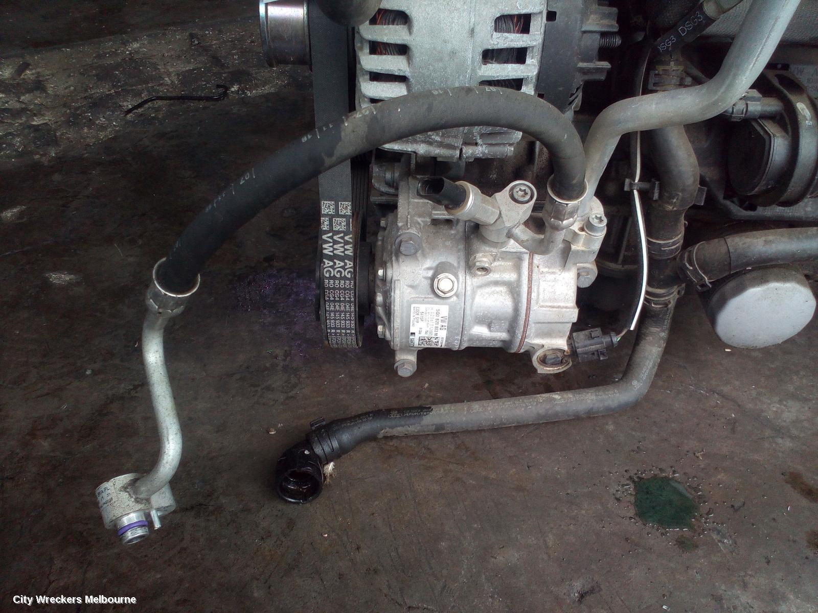 VOLKSWAGEN CADDY A/C COMPRESSOR, 2KN, PETROL/DIESEL, SANDEN, 07/2015 - 02/2021 - Image 1