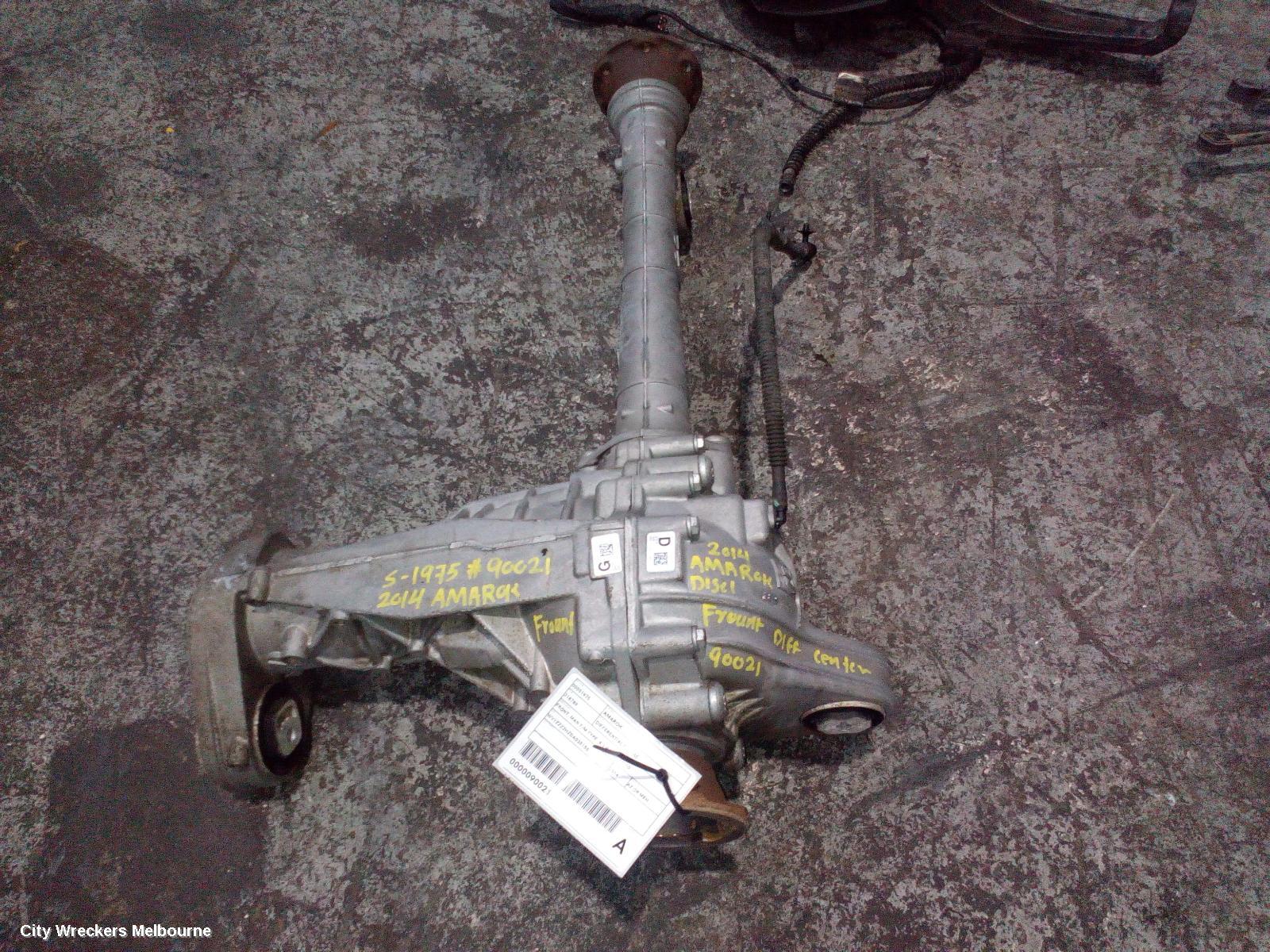 VOLKSWAGEN AMAROK DIFFERENTIAL CENTRE, FRONT, MAN T/M TYPE, 4.1 RATIO, 12/2010 ONWARDS - Image 1