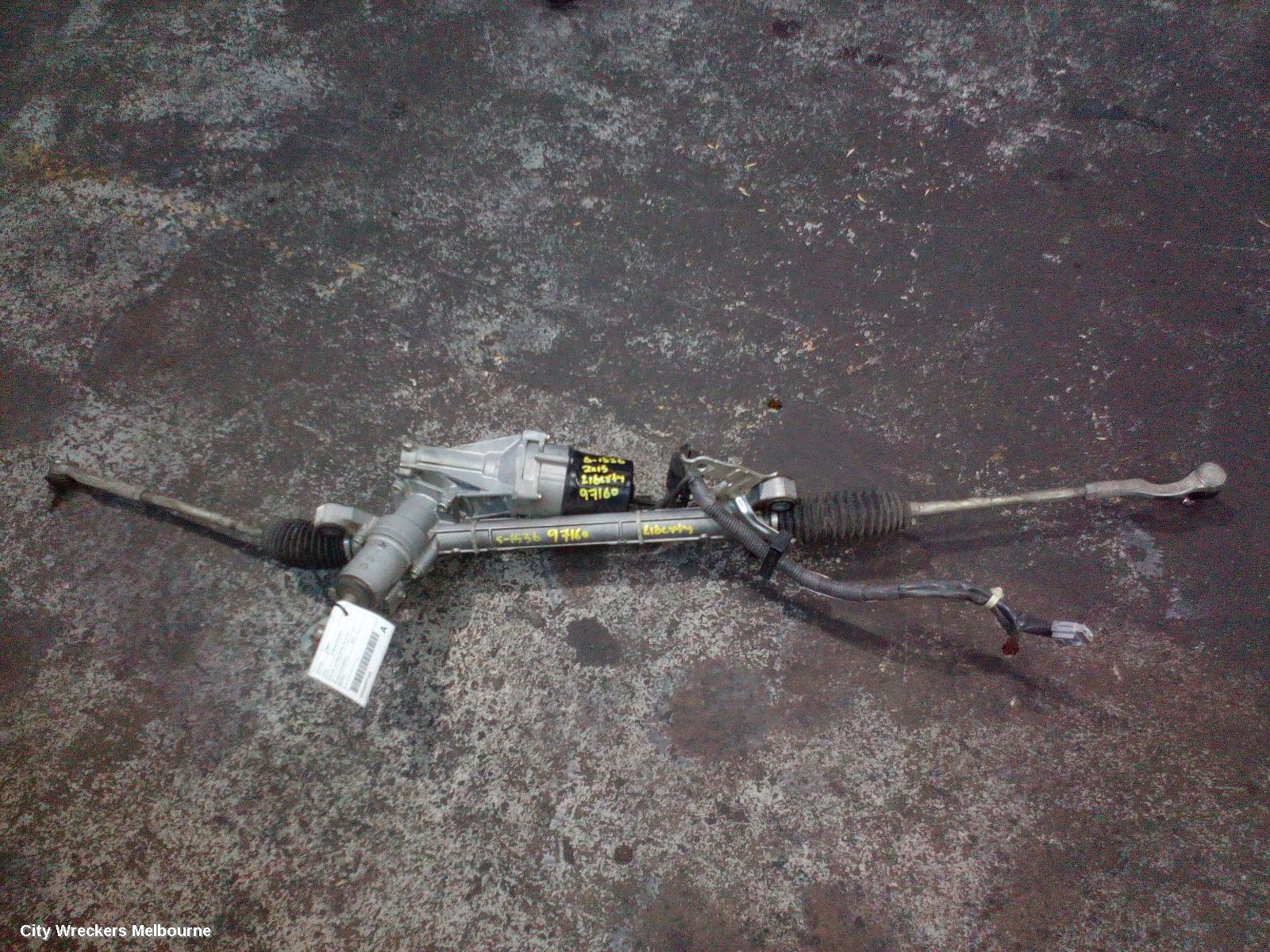 SUBARU LIBERTY STEERING BOX/RACK, 6TH GEN, 2.5, FB25, AL030, PETROL, 08/2014 - 12/2017 - Image 2