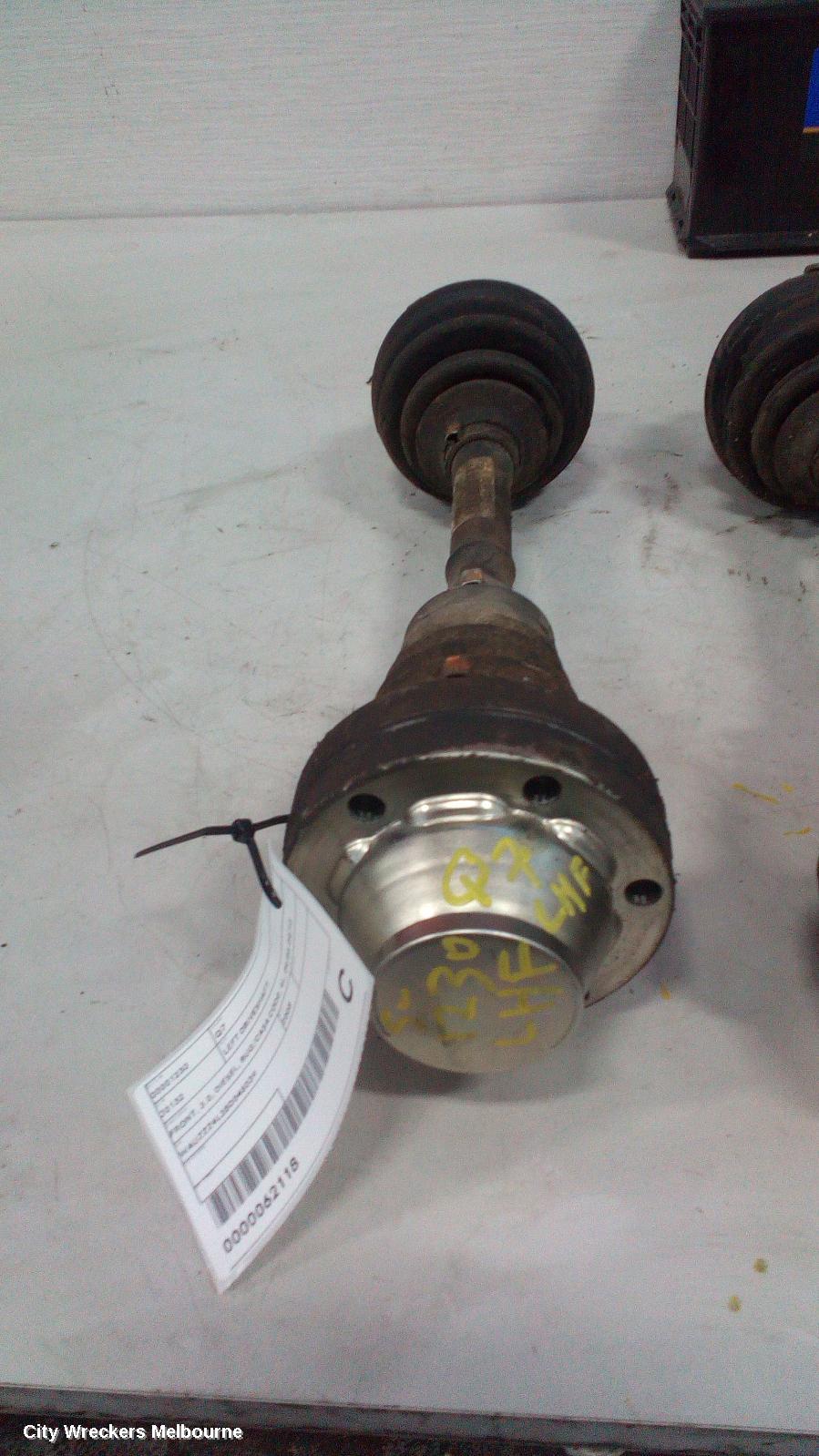 AUDI Q7 LEFT DRIVESHAFT, FRONT, 3.0, DIESEL, BUG/CASA CODE, 4L, 09/2006 - 09/2010 - Image 1