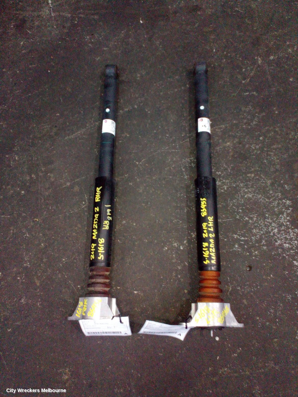 MAZDA 2 LEFT REAR STRUT, DJ, HATCH, 09/2014 ONWARDS - Image 3