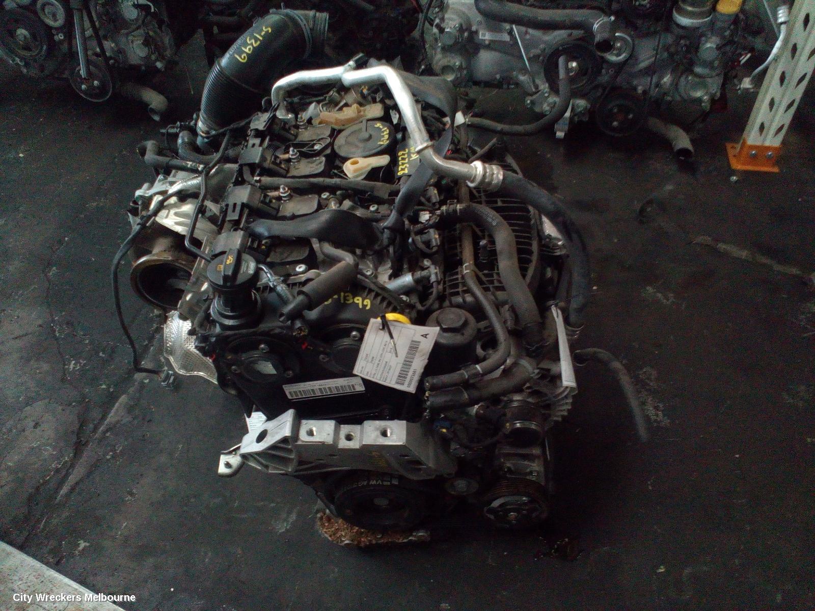 VOLKSWAGEN TIGUAN ENGINE, PETROL, 2.0, TURBO, 5NA, CZPA CODE, 06/2016 ONWARDS - Image 2