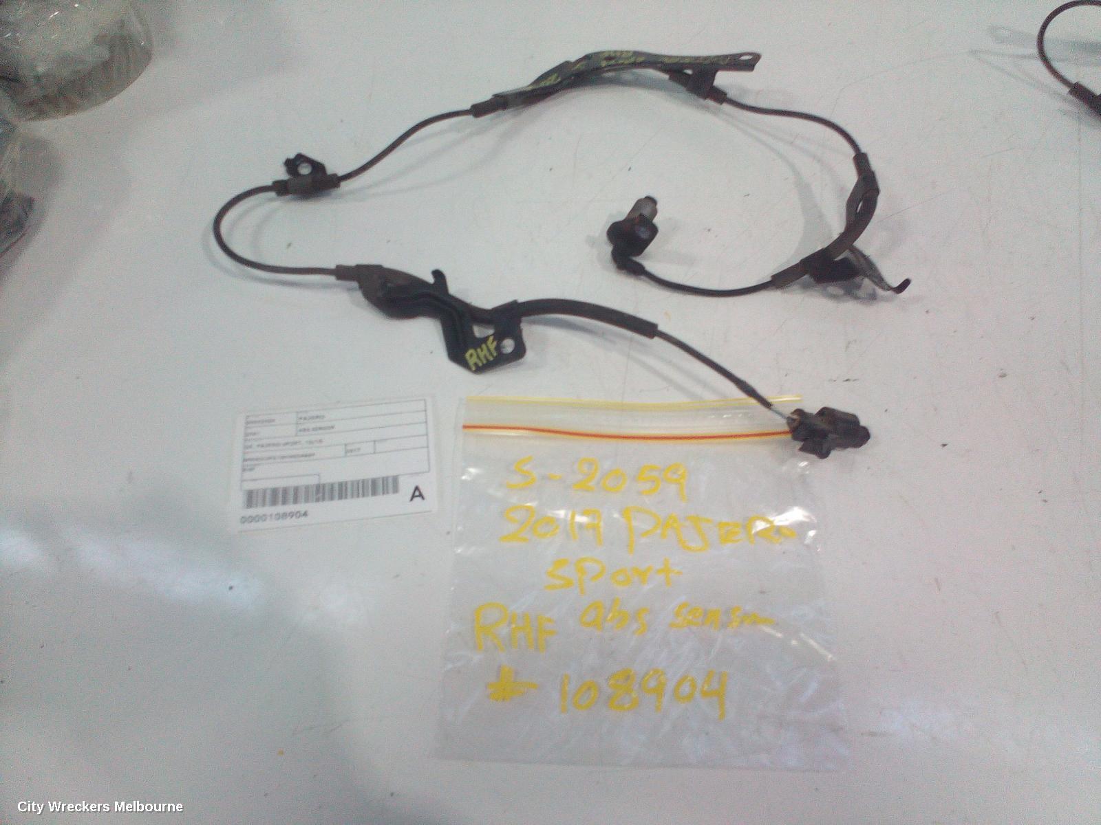 MITSUBISHI PAJERO ABS SENSOR, QE-QG, PAJERO SPORT, RH FRONT, 10/2015 ONWARDS - Image 2