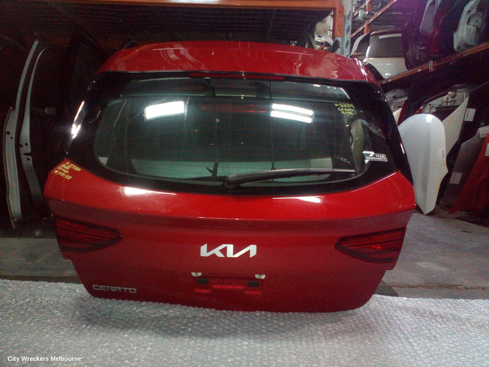 KIA CERATO BOOTLID/TAILGATE, TAILGATE, BD, HATCH, 09/2018 ONWARDS - Image 3