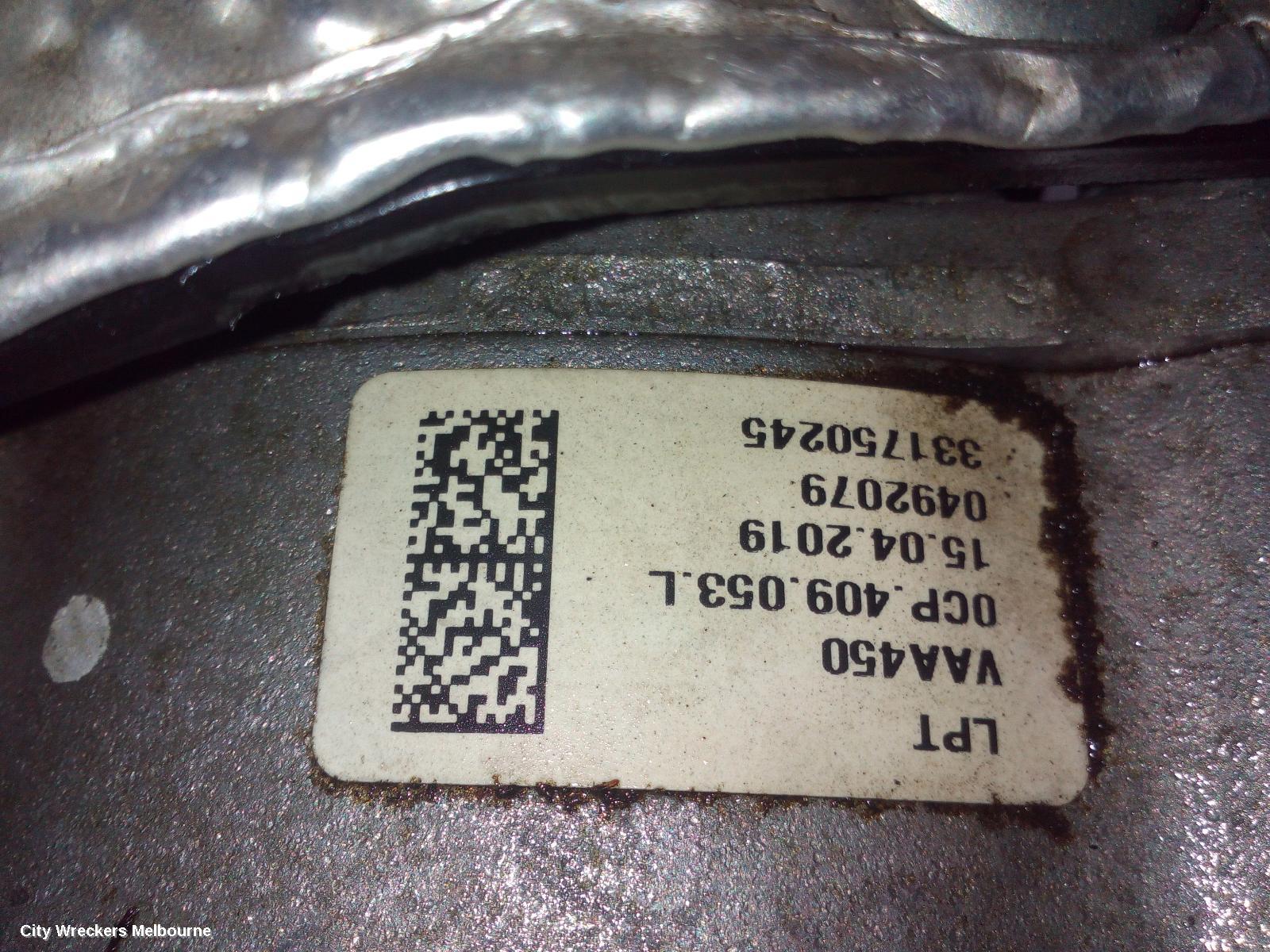 VOLKSWAGEN TIGUAN TRANSFER CASE, AUTO, PETROL, 2.0, DQ500, 7 SPEED, 5NA, 06/2016 ONWARDS - Image 3