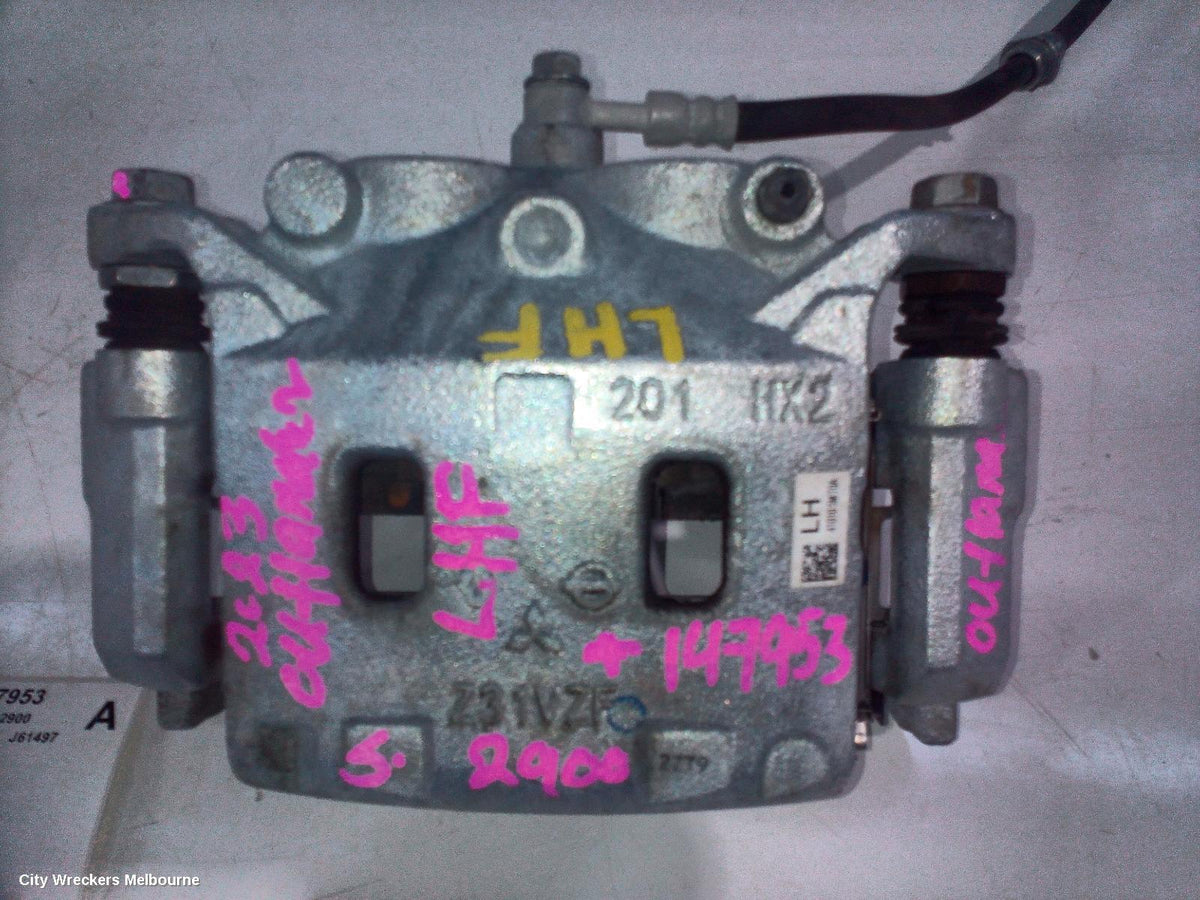 MITSUBISHI OUTLANDER CALIPER, LH FRONT, 4WD, ZM, 08/2021 ONWARDS - Image 2
