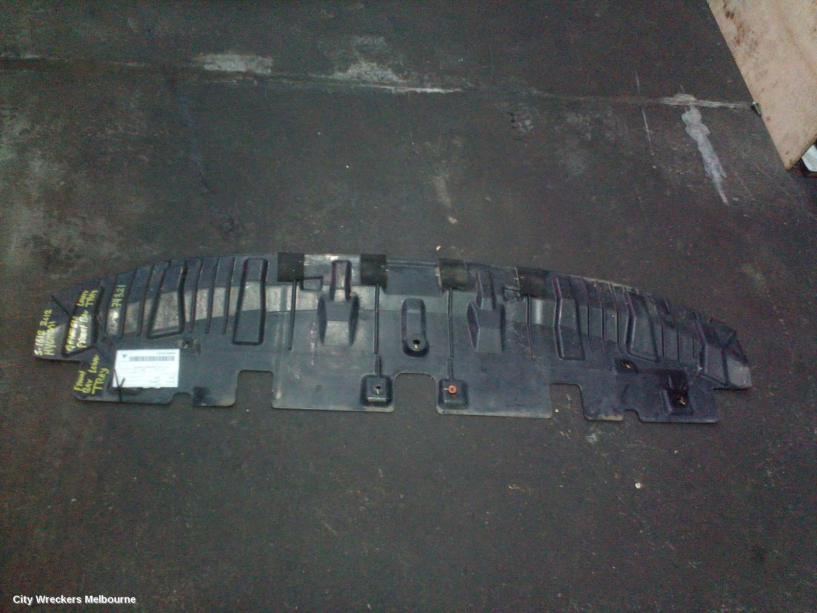 HYUNDAI GENESIS, DH, 11/2014 - 01/2018, UNDER FRONT BAR COVER REFER TO PHOTOS: 74321 - Image 3