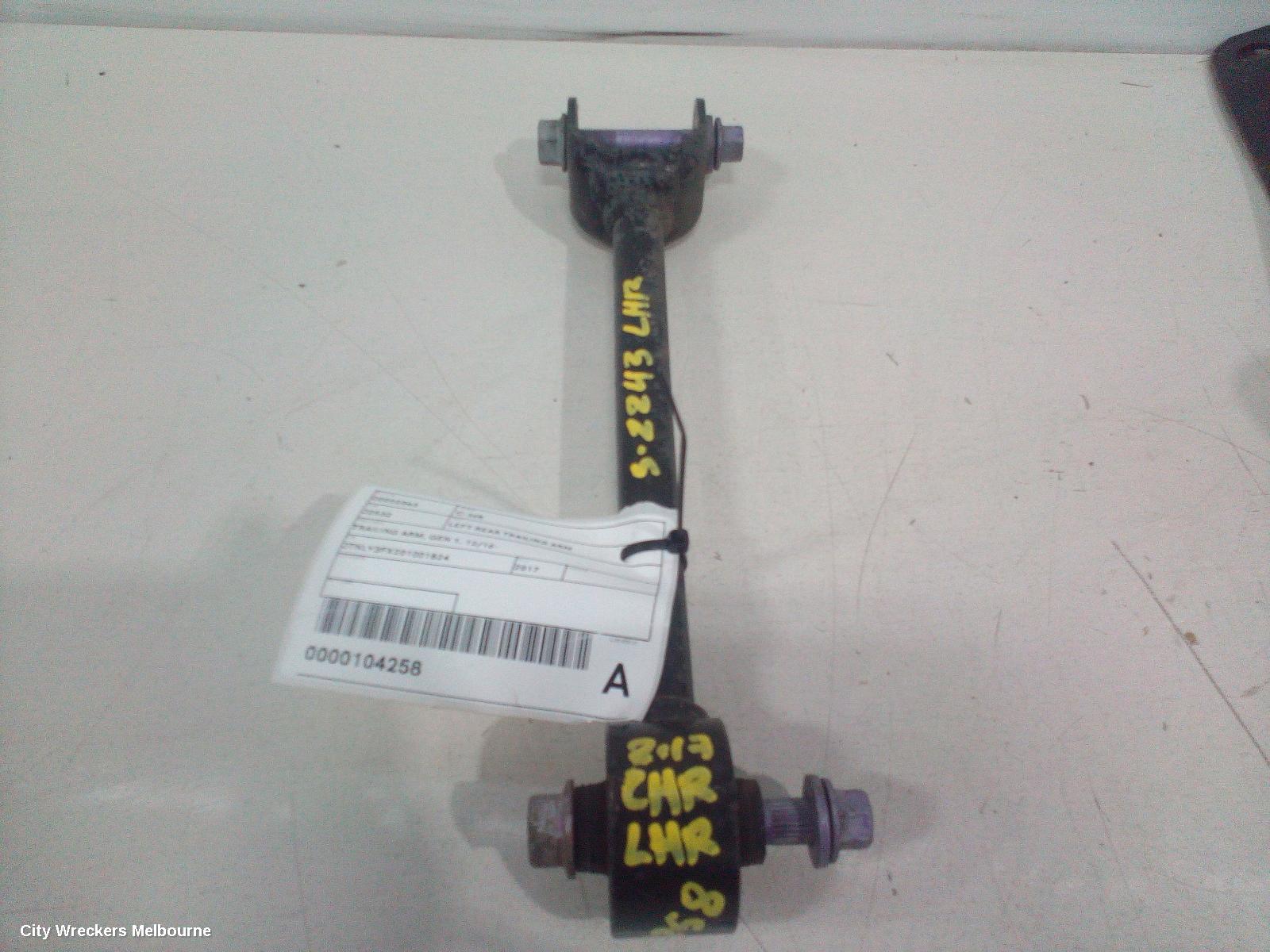 TOYOTA C-HR LEFT REAR TRAILING ARM, TRAILING ARM, GEN 1, 12/2016 ONWARDS - Image 3