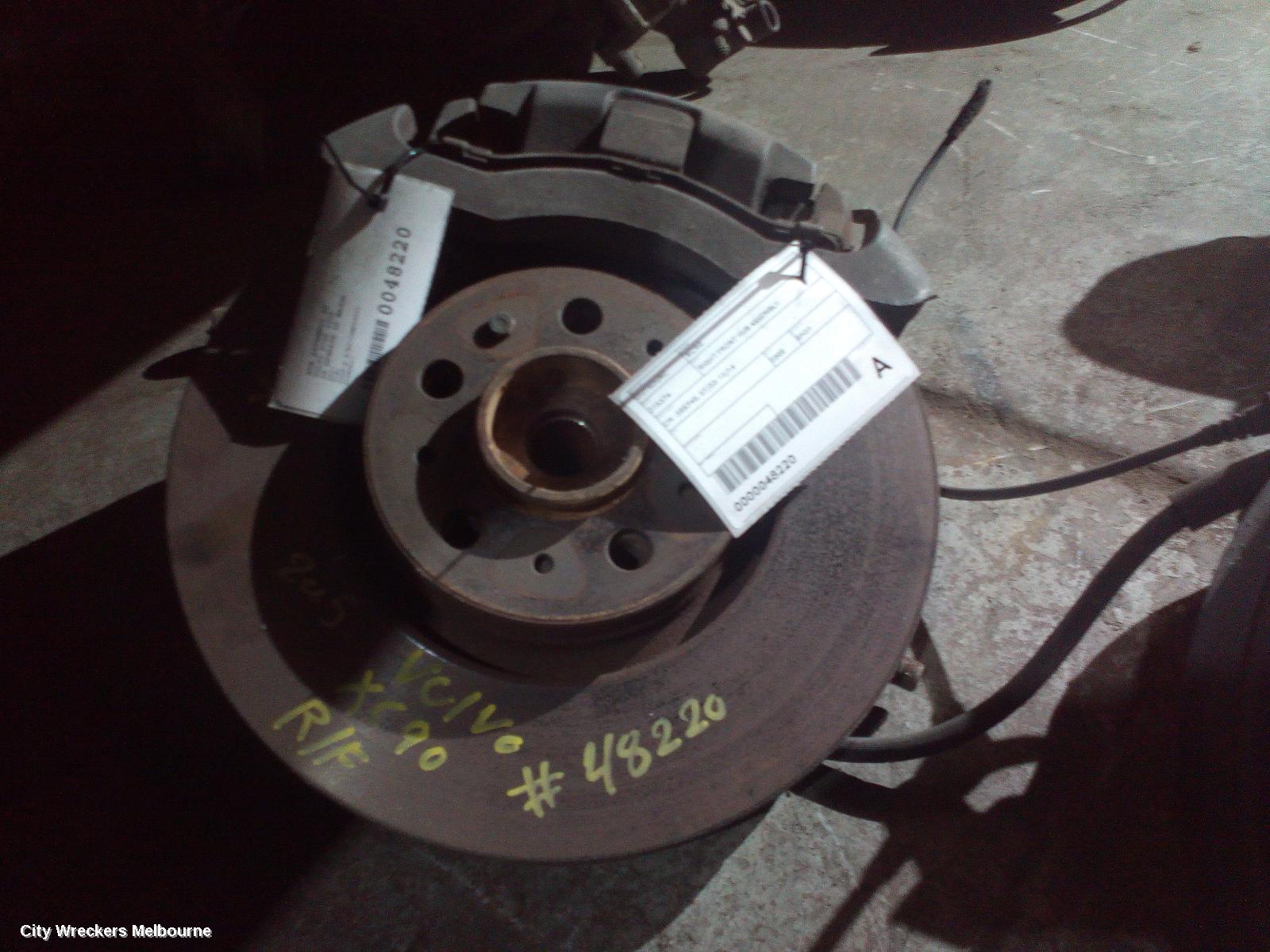 VOLVO XC90 RIGHT FRONT HUB ASSEMBLY, CH -355740, 07/2003 - 12/2014 - Image 2