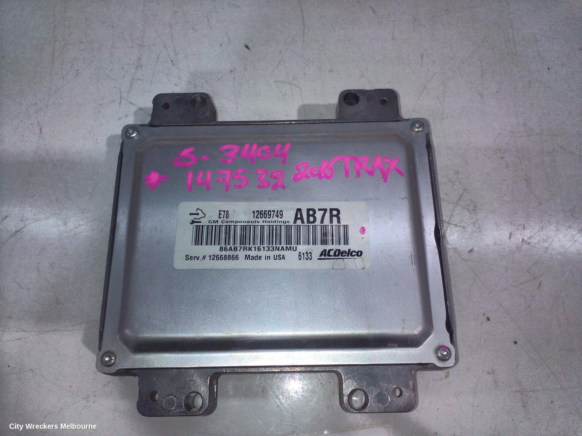 HOLDEN TRAX ECU, ENGINE ECU, 1.4, PETROL, TURBO, ECU ONLY, TJ SERIES, 08/2014 - 12/2020 - Image 2
