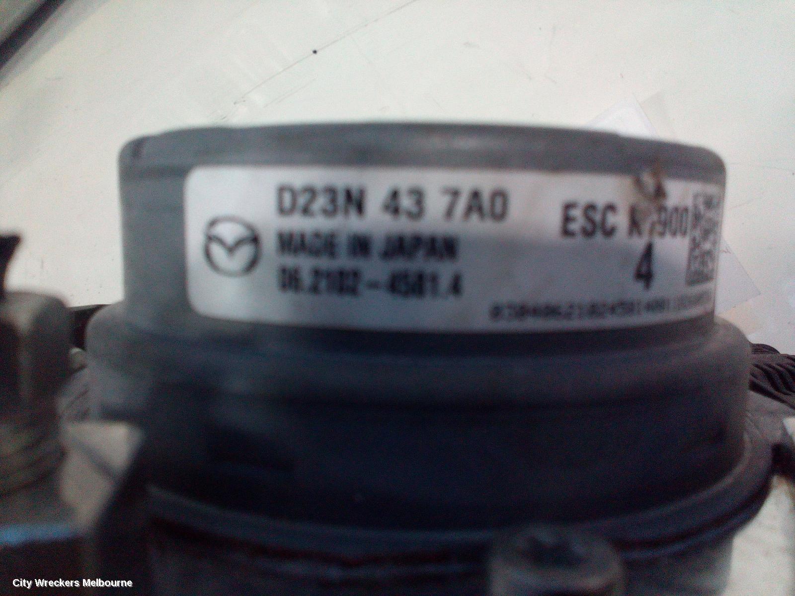 MAZDA 2 ABS PUMP/MODULATOR, DJ/DL, P/N D23N437A0, 09/2014 ONWARDS - Image 1