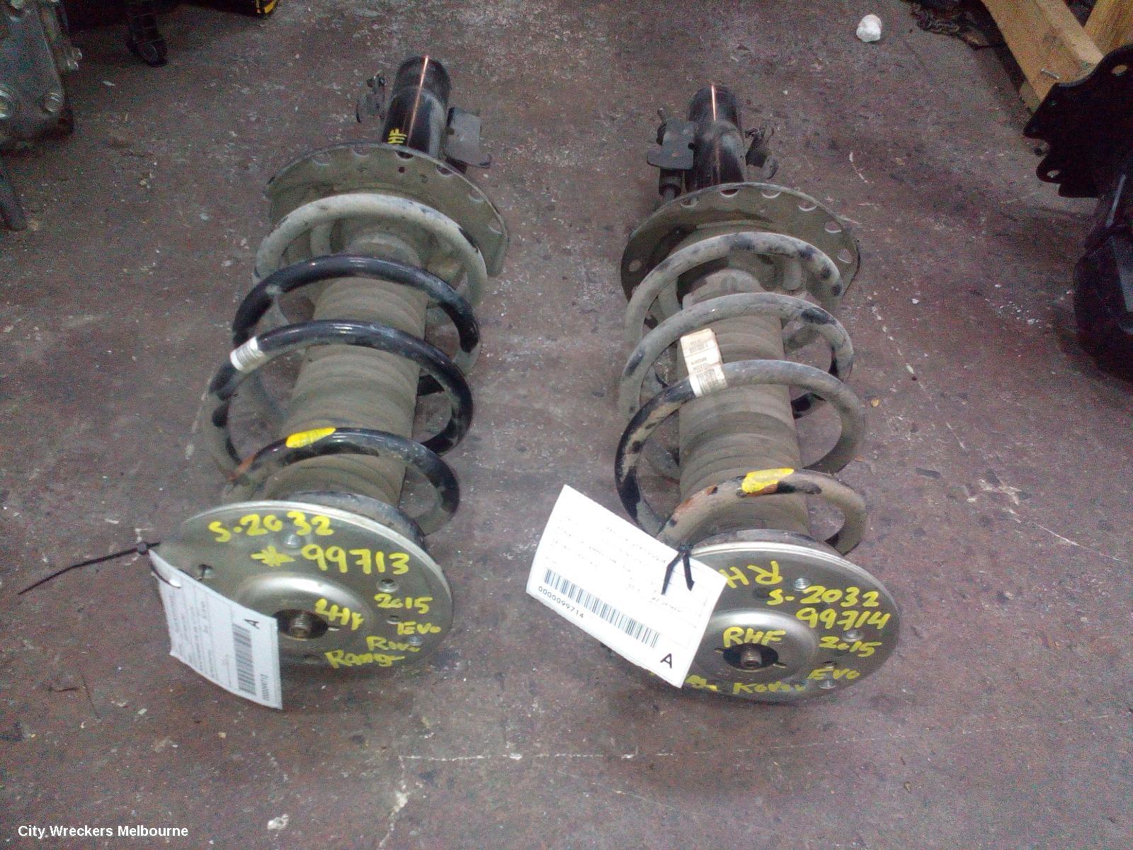 LAND ROVER RANGEROVER EVOQUE RIGHT FRONT STRUT, NON ACTIVE DAMPER TYPE, L538, 11/2011 - 01/2019 - Image 3