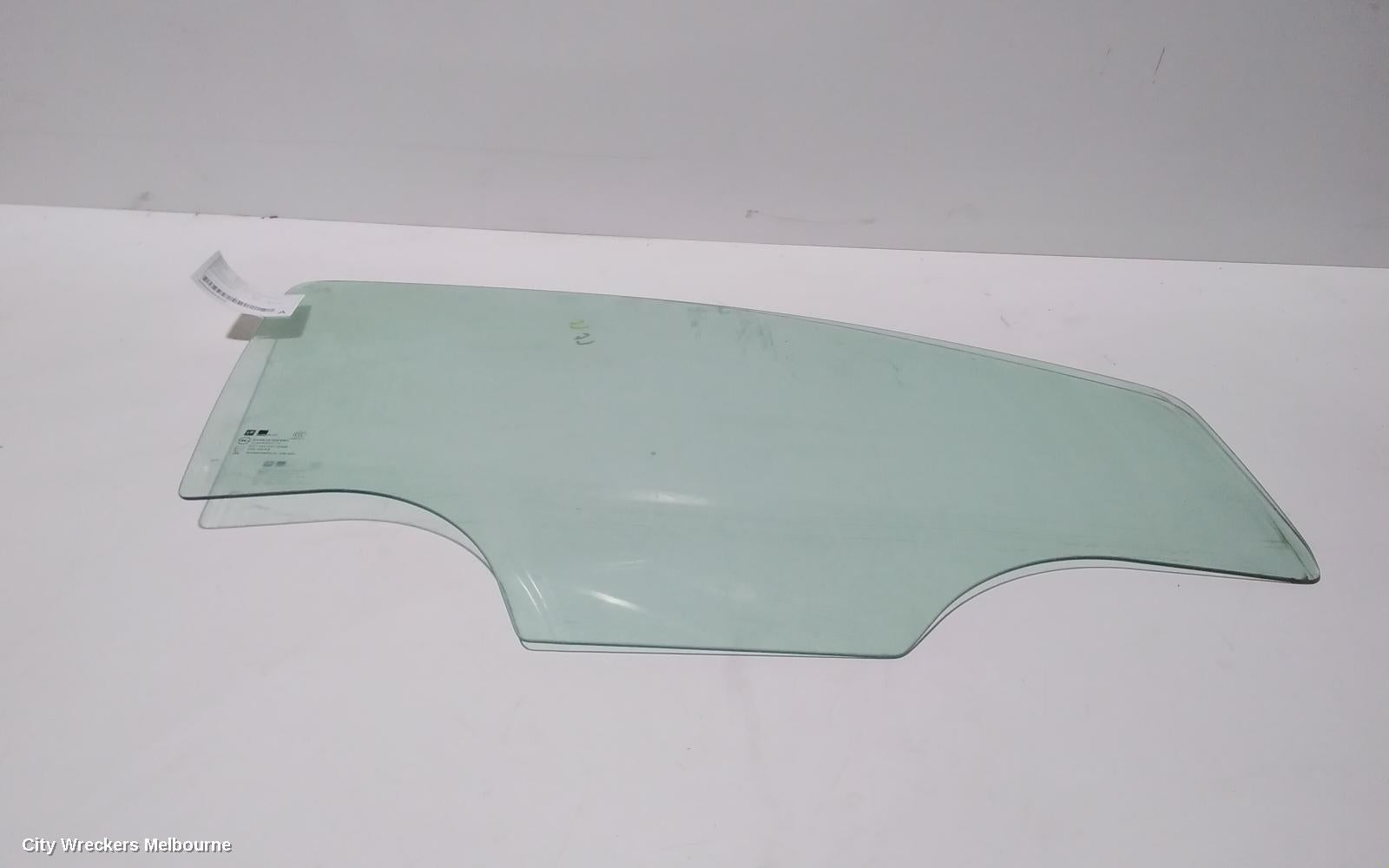 HOLDEN BARINA RIGHT FRONT DOOR WINDOW, TM, SEDAN/5DR HATCH, 11/2011 - 12/2018 - Image 1