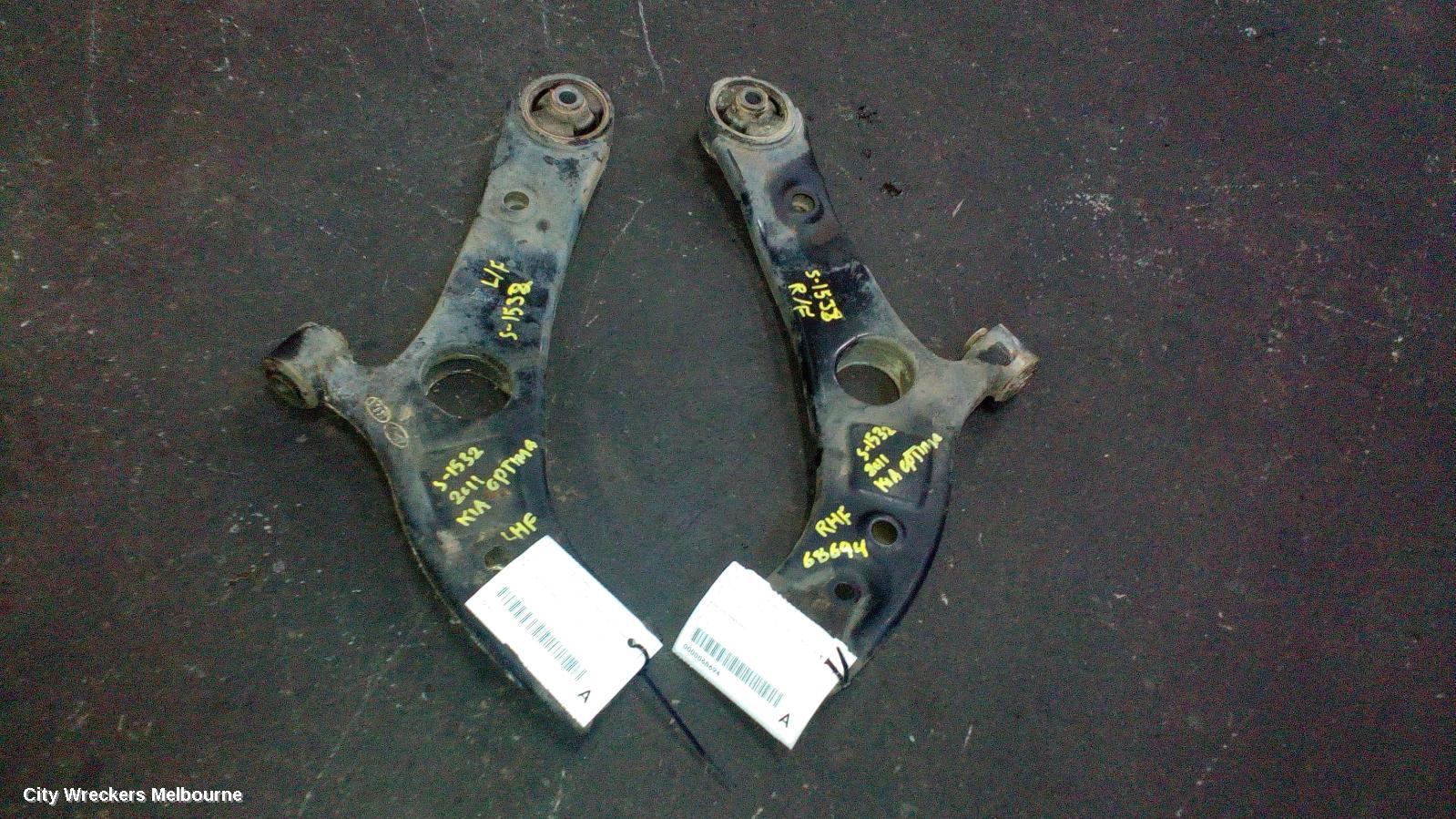 KIA OPTIMA LEFT FRONT LOWER CONTROL ARM, TF, 01/2011 - 09/2013 - Image 2