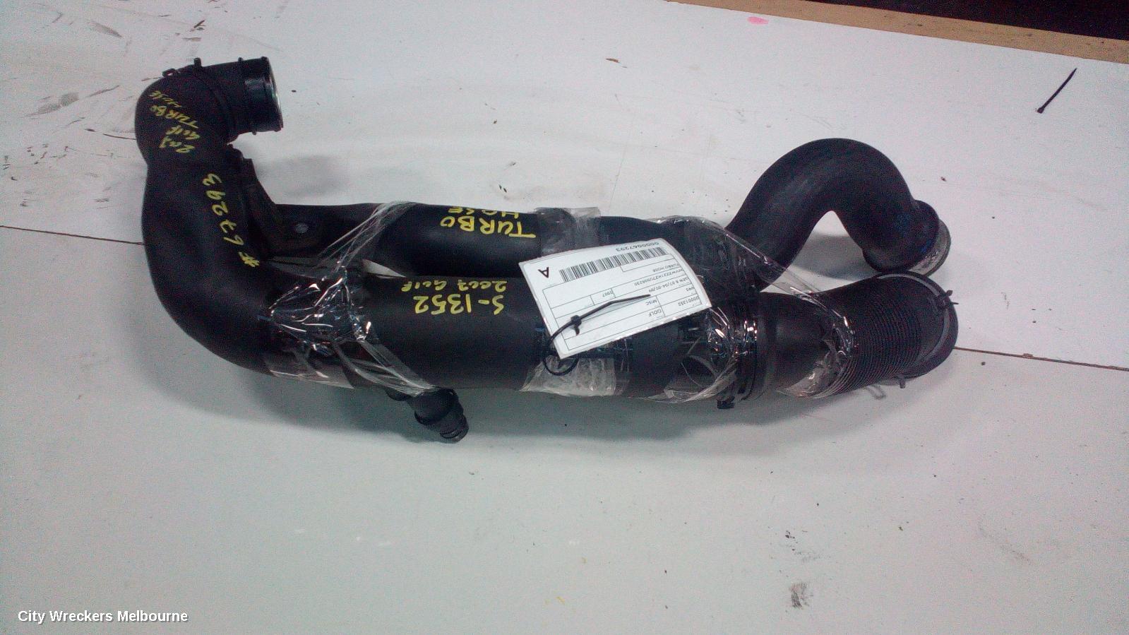 VOLKSWAGEN GOLF, GEN 5 06/2004 - 02/2009, TURBO HOSE: 67293 - Image 3