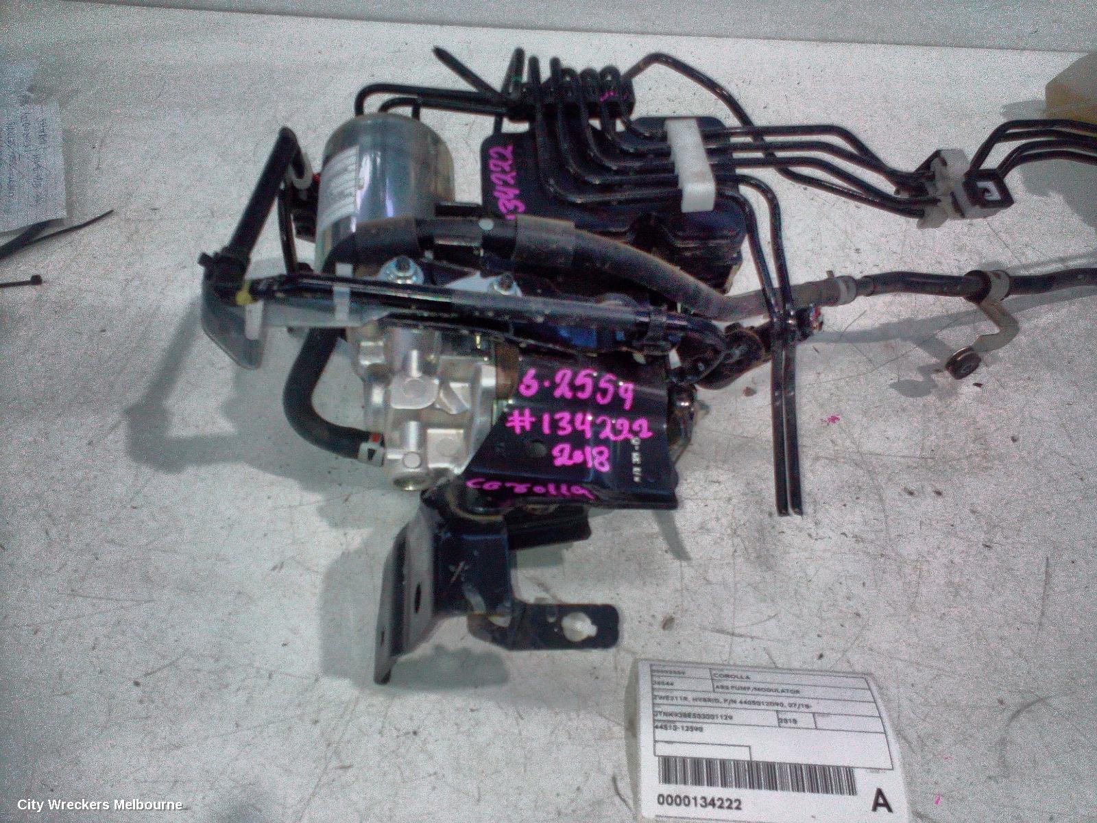 TOYOTA COROLLA ABS PUMP/MODULATOR, ZWE211R, HYBRID, P/N 4405012D90, 07/2018 ONWARDS - Image 3