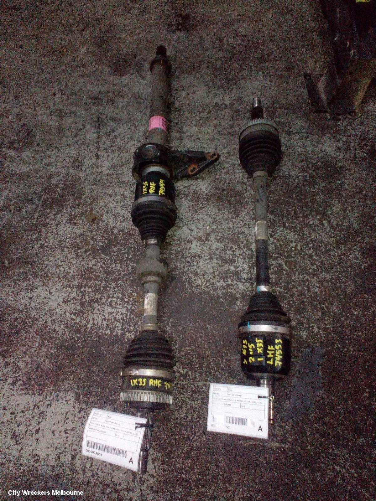 HYUNDAI IX35 RIGHT DRIVESHAFT, FRONT, 2WD, AUTO T/M, 2.0, PETROL, SE, LM SERIES, 01/2013 - 01/2016 - Image 3
