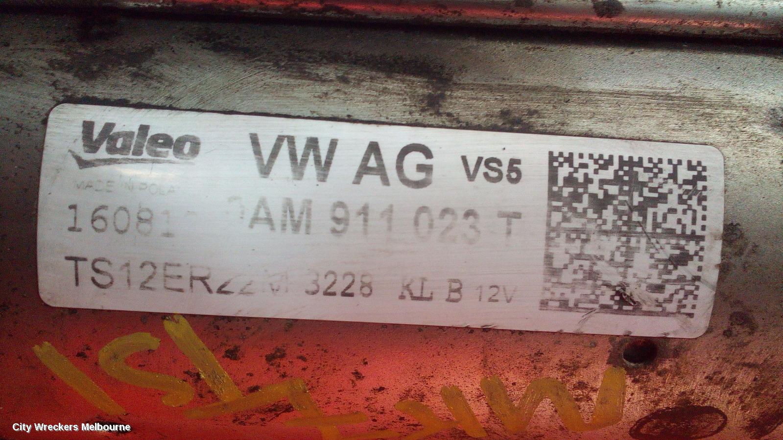 VOLKSWAGEN GOLF STARTER, PETROL, 1.4, GEN 6, 12/2008 - 01/2016 - Image 1