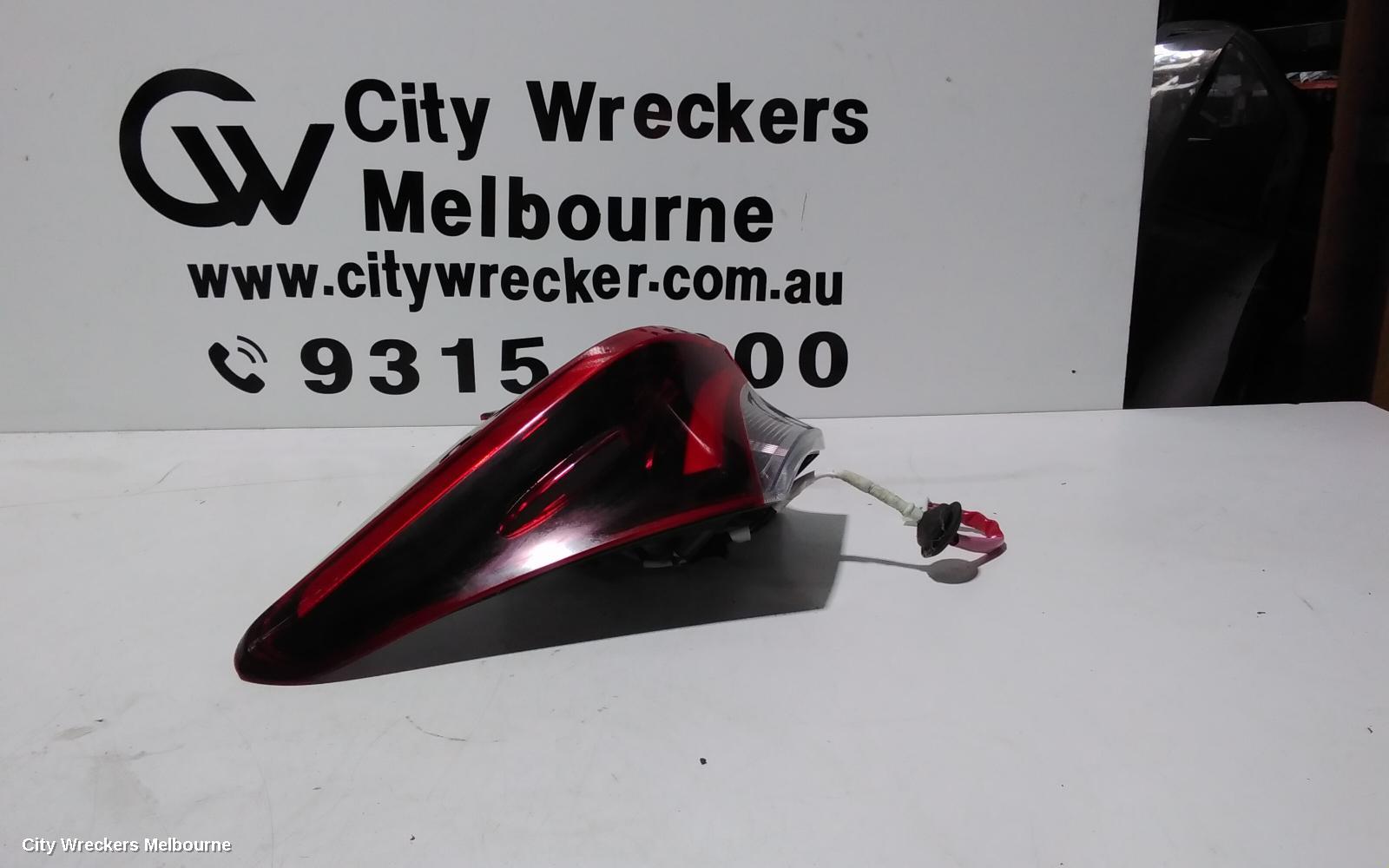 TOYOTA COROLLA LEFT TAILLIGHT, ZRE182R/ZWE186R, HATCH, 03/2015 - 06/2018 - Image 1