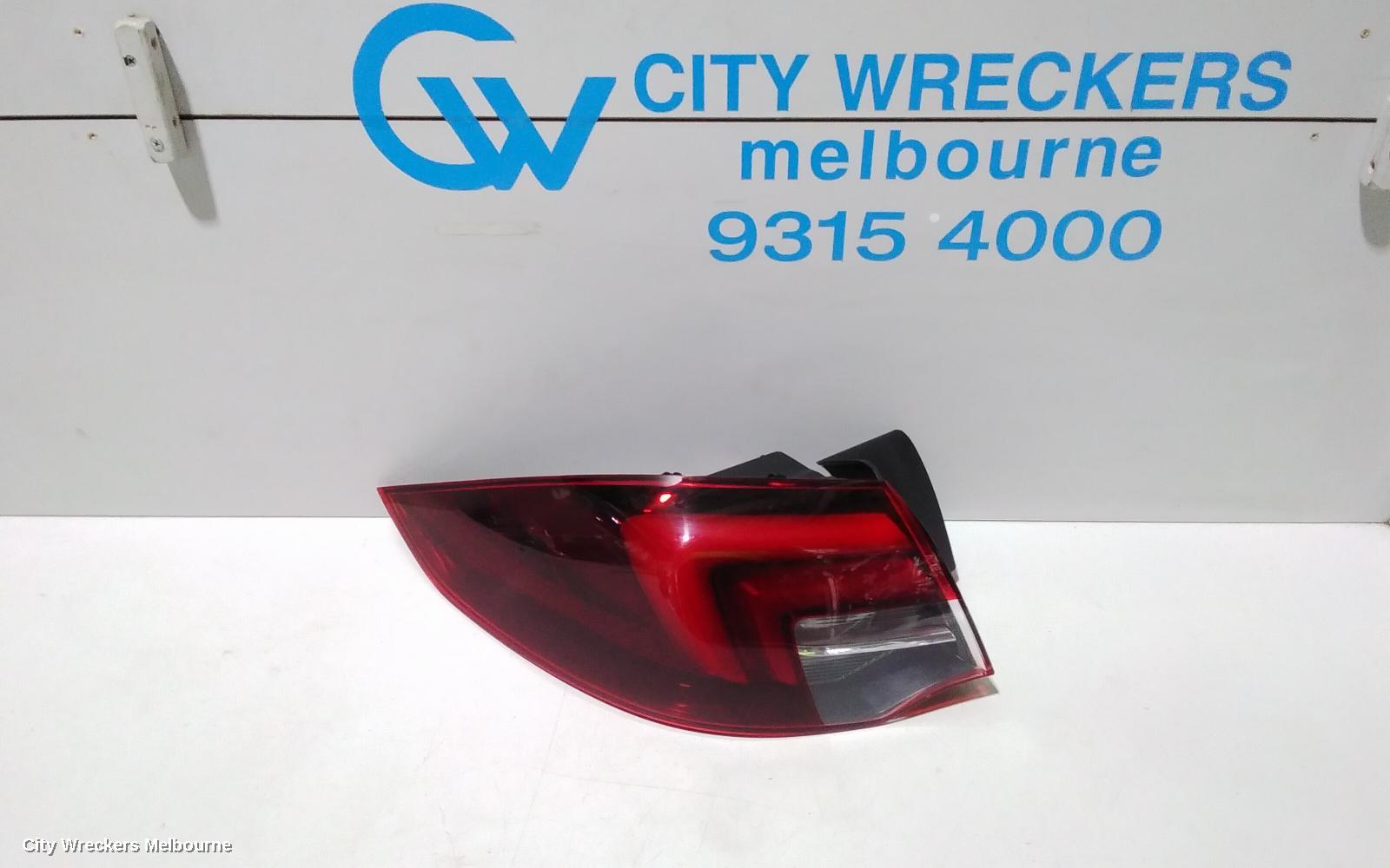 HOLDEN COMMODORE LEFT TAILLIGHT, ZB, HATCH, NON LED TYPE, 10/2017 - 12/2020 - Image 1