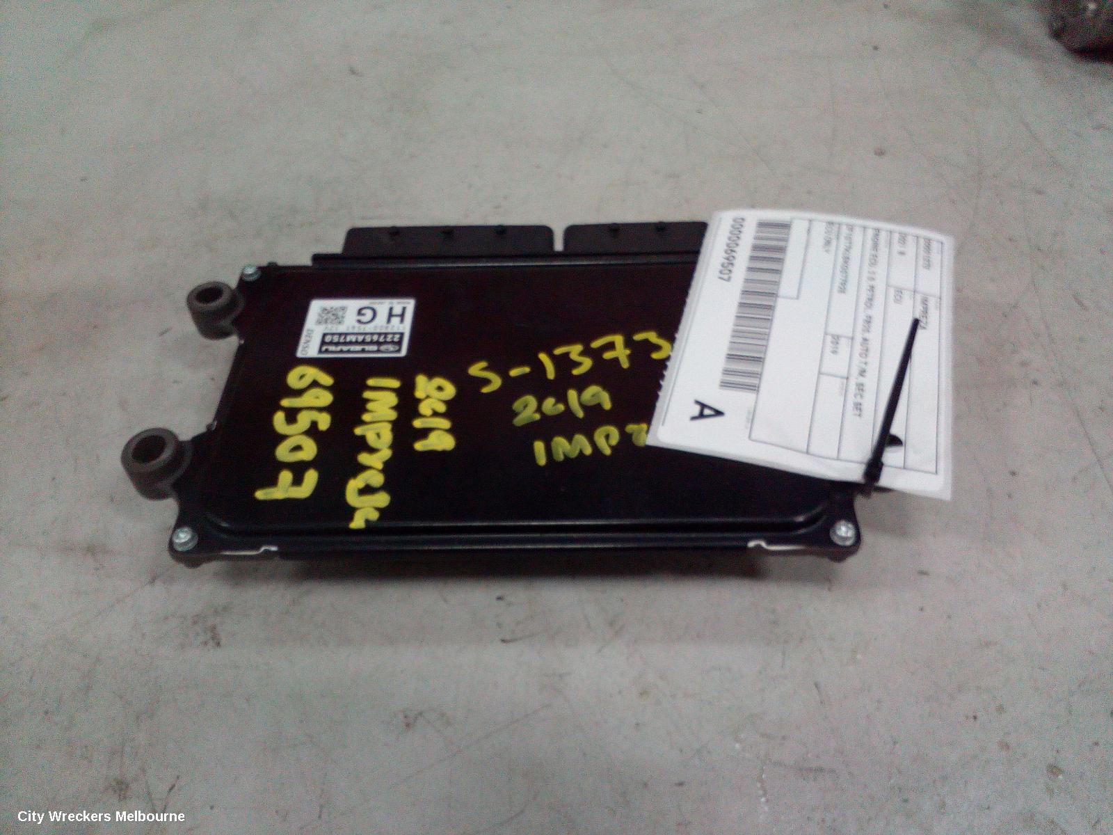SUBARU IMPREZA ECU, ENGINE ECU, 2.0, PETROL, FB20, AUTO T/M, SEC SET (ECU/IMM/READER/KEY), G5, 11/2016 ONWARDS - Image 3
