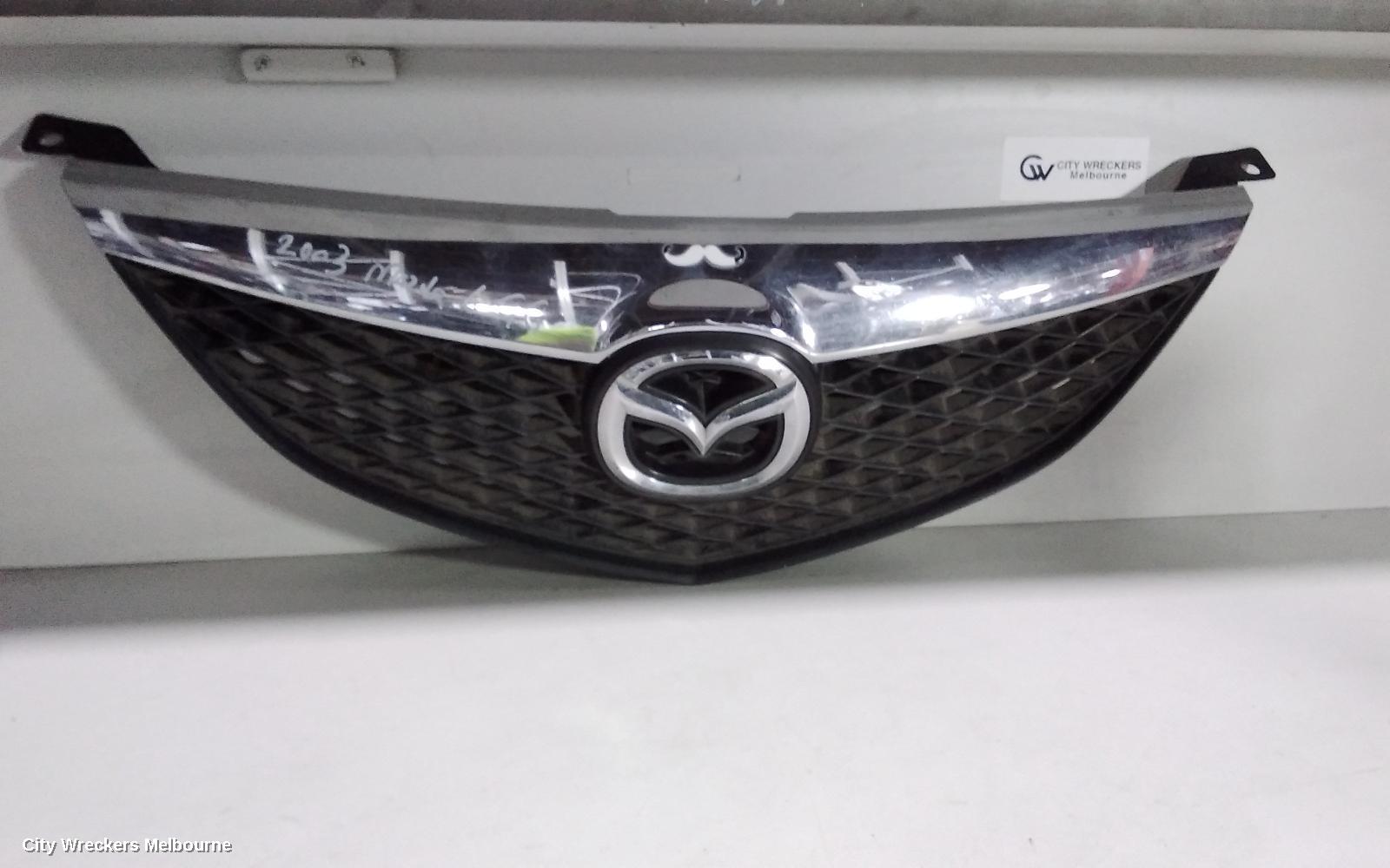 MAZDA 6 GRILLE, RADIATOR GRILLE, GG, CHROME, SLAT BAR TYPE, 09/2002 - 07/2005 - Image 2