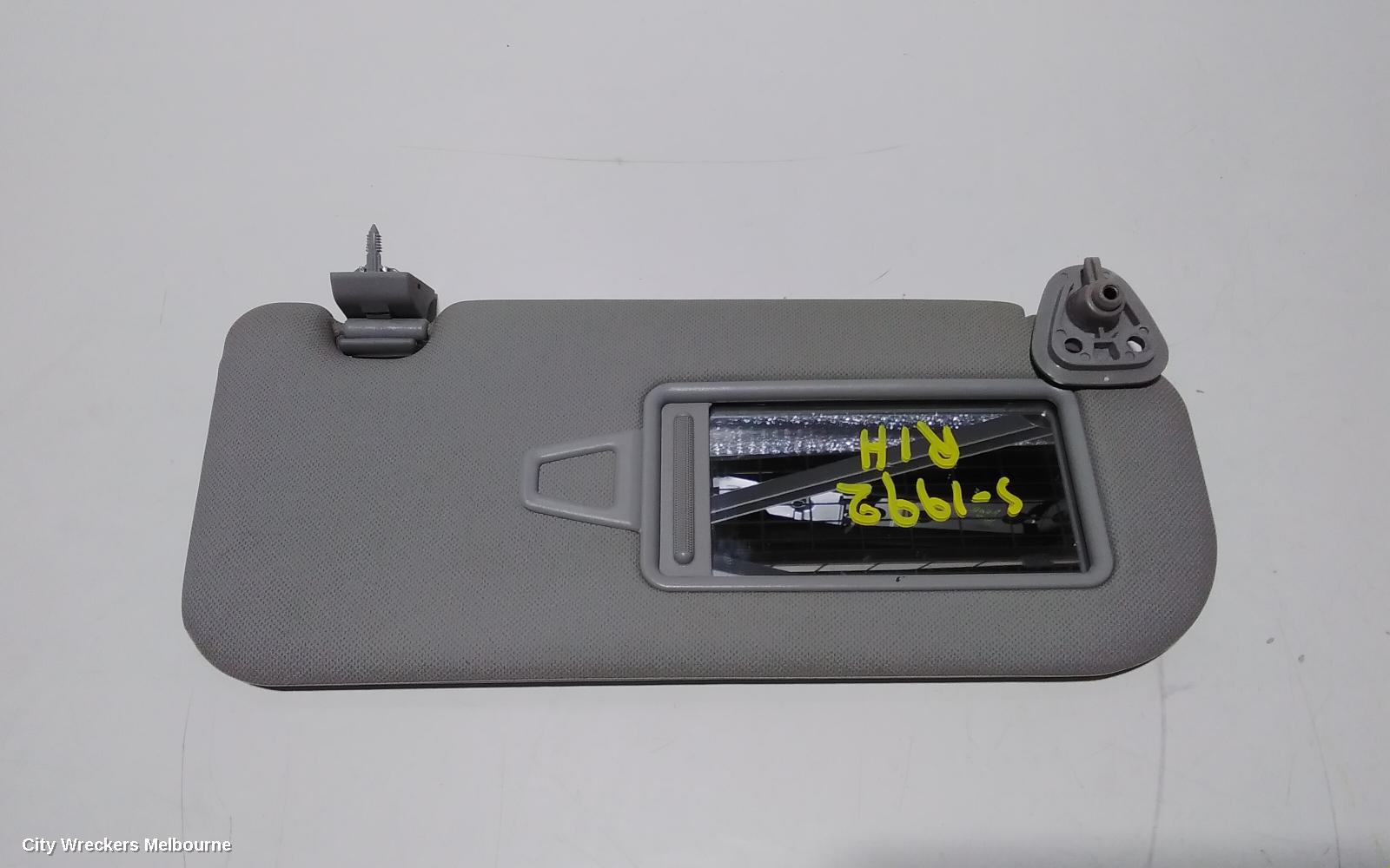 HYUNDAI IX35 SUNVISOR, LM SERIES, RH SIDE, NON LAMP & EXTENSION TYPE, 11/2009 - 01/2016 - Image 2